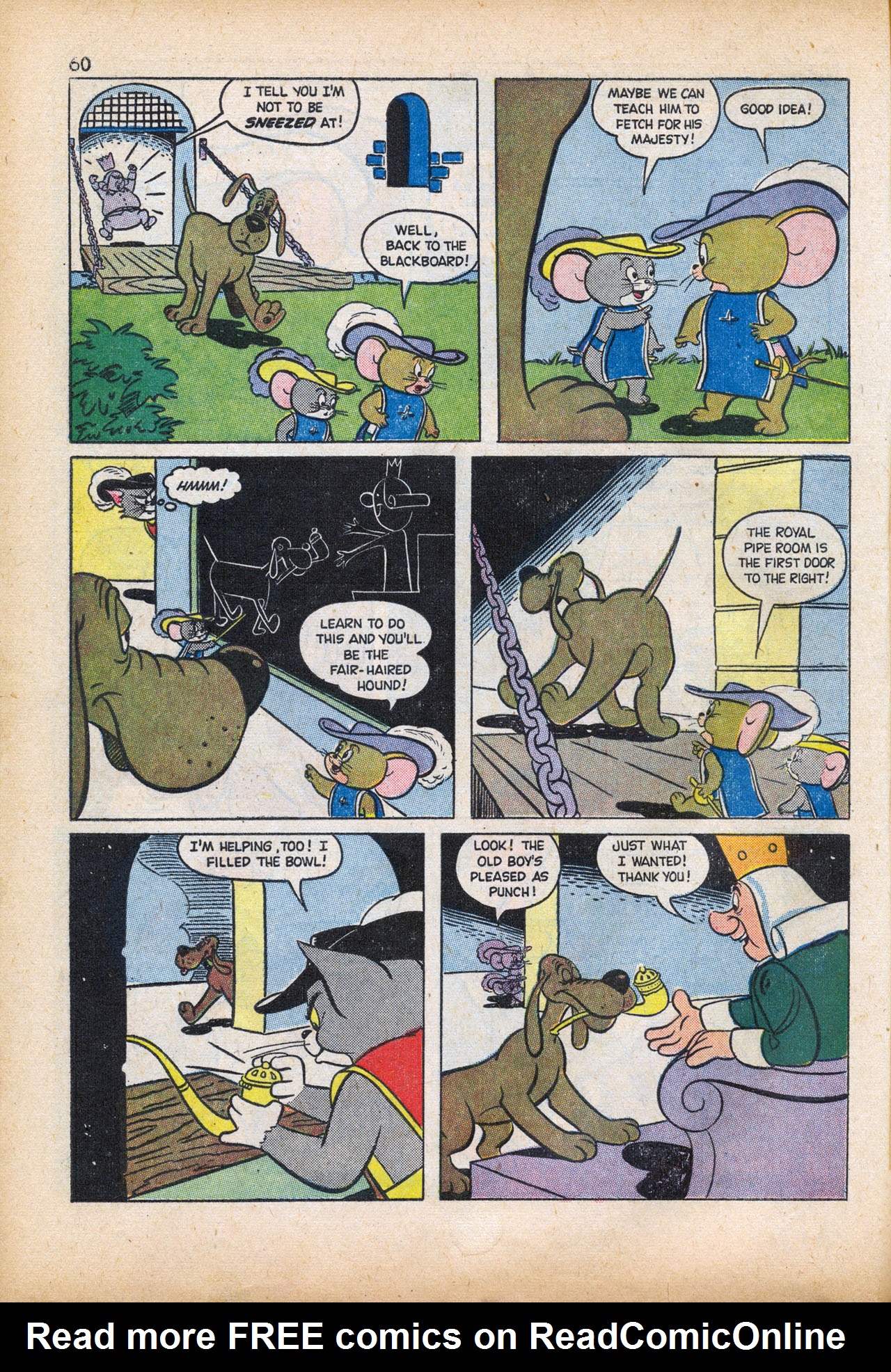 Read online Tom & Jerry's Back to School comic -  Issue # TPB - 62