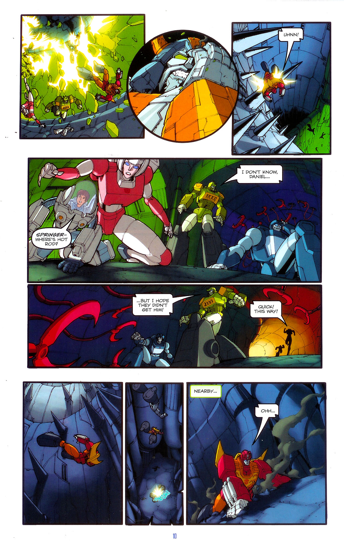 Read online The Transformers: The Animated Movie comic -  Issue #4 - 12