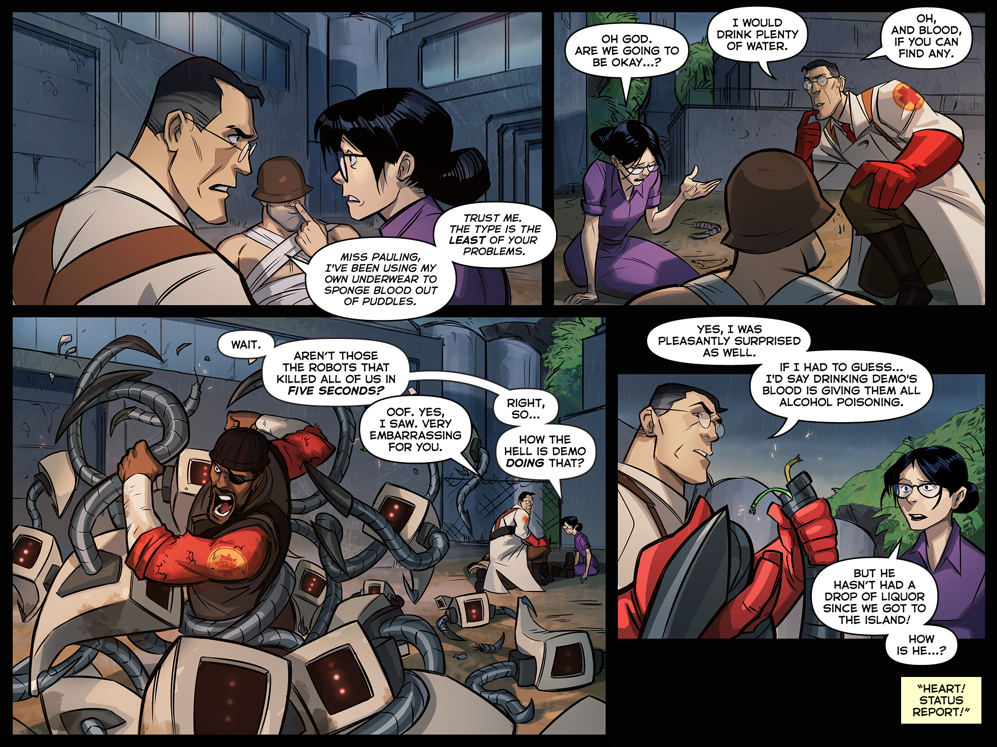 Read online Team Fortress 2 comic -  Issue #6 - 24