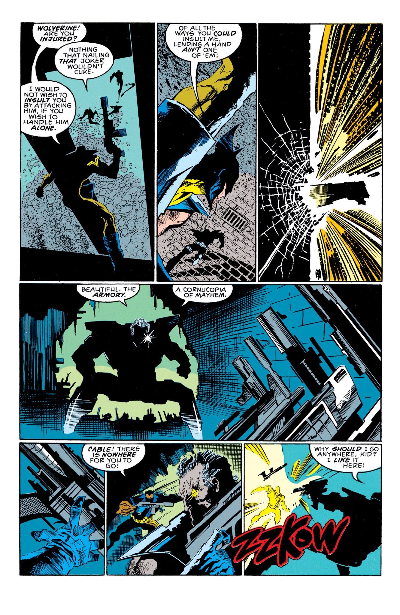 Read online X-Men: X-Cutioner's Song comic -  Issue # TPB - 127