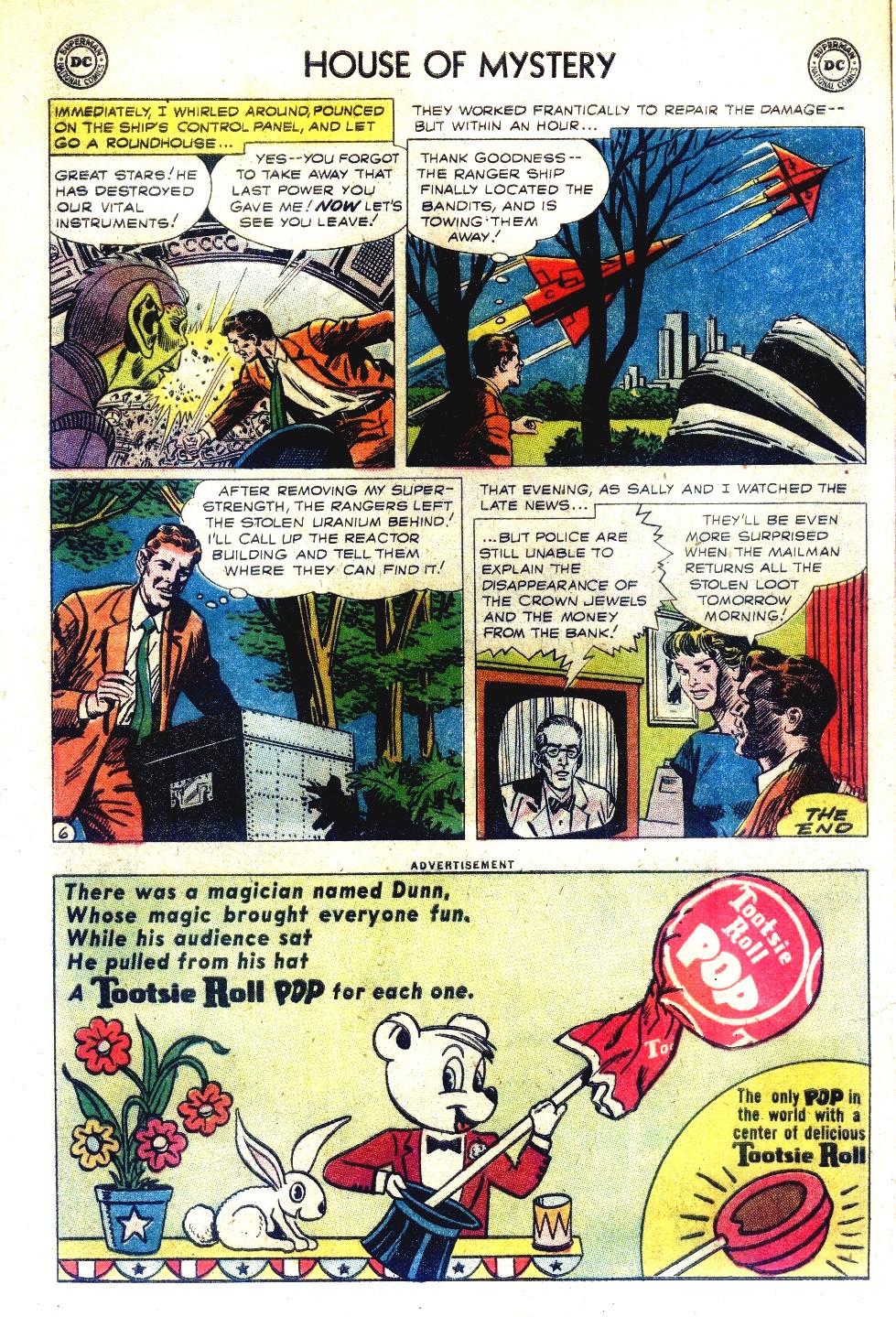 Read online House of Mystery (1951) comic -  Issue #84 - 16