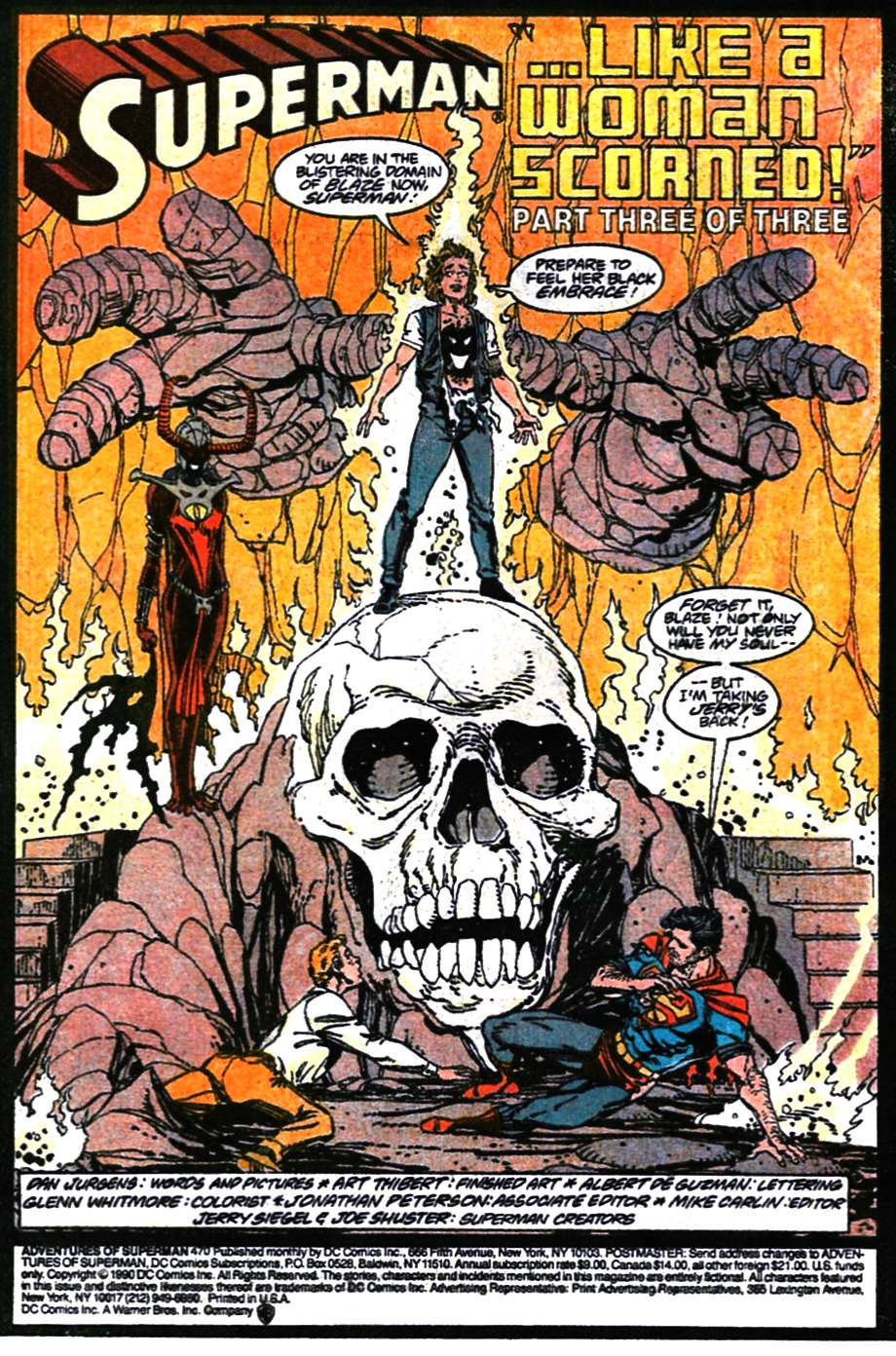 Read online Adventures of Superman (1987) comic -  Issue #470 - 2