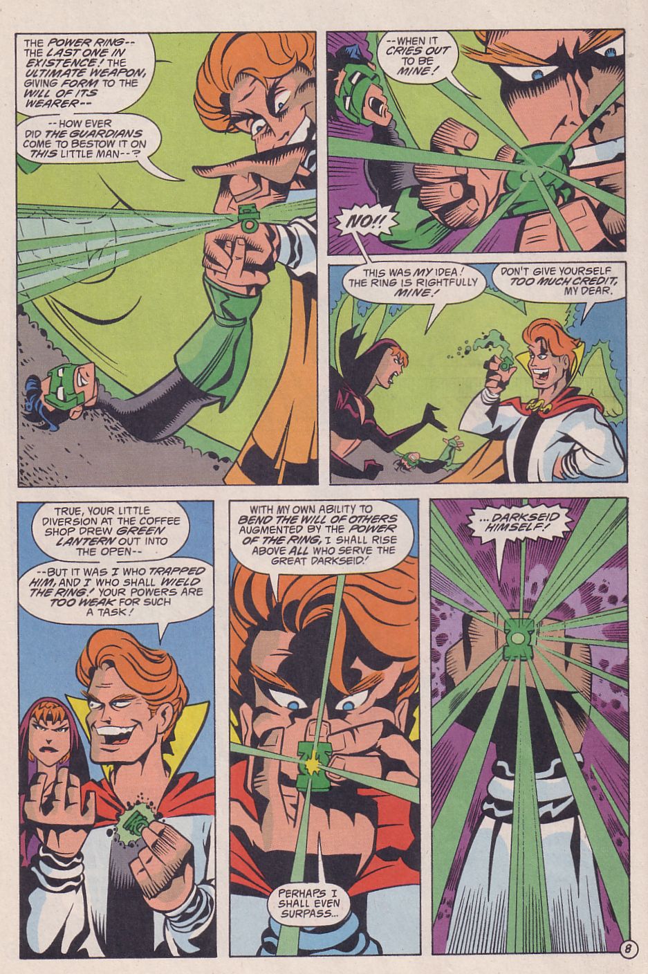 Read online Adventures in the DC Universe comic -  Issue #4 - 9