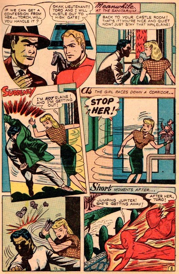 Read online The Human Torch (1940) comic -  Issue #28 - 7