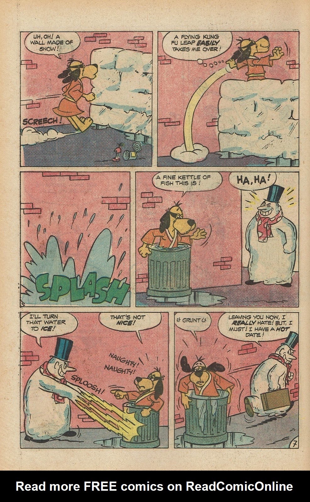 Read online Hong Kong Phooey comic -  Issue #6 - 10