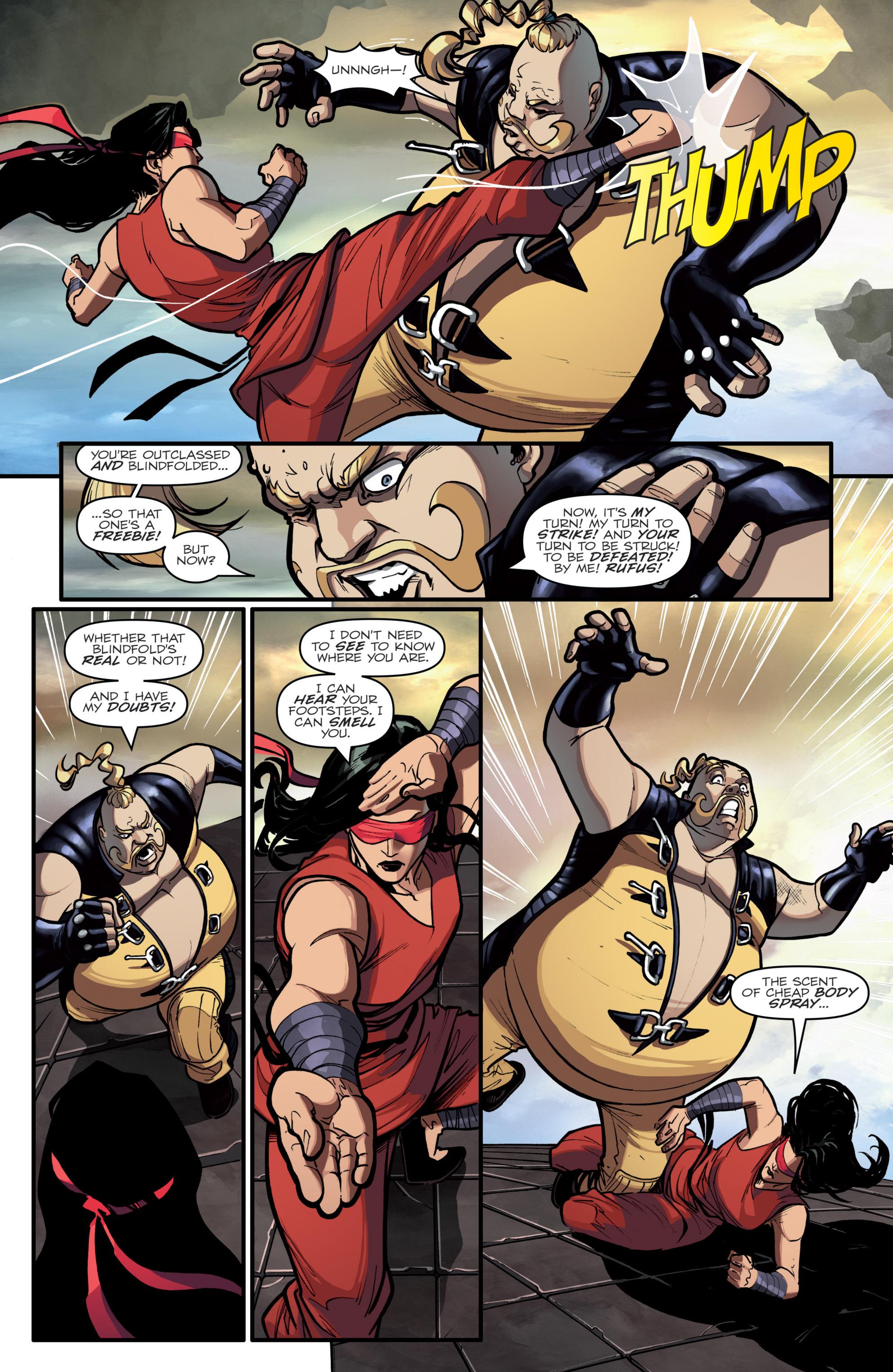 Read online Street Fighter X G.I. Joe comic -  Issue #4 - 6