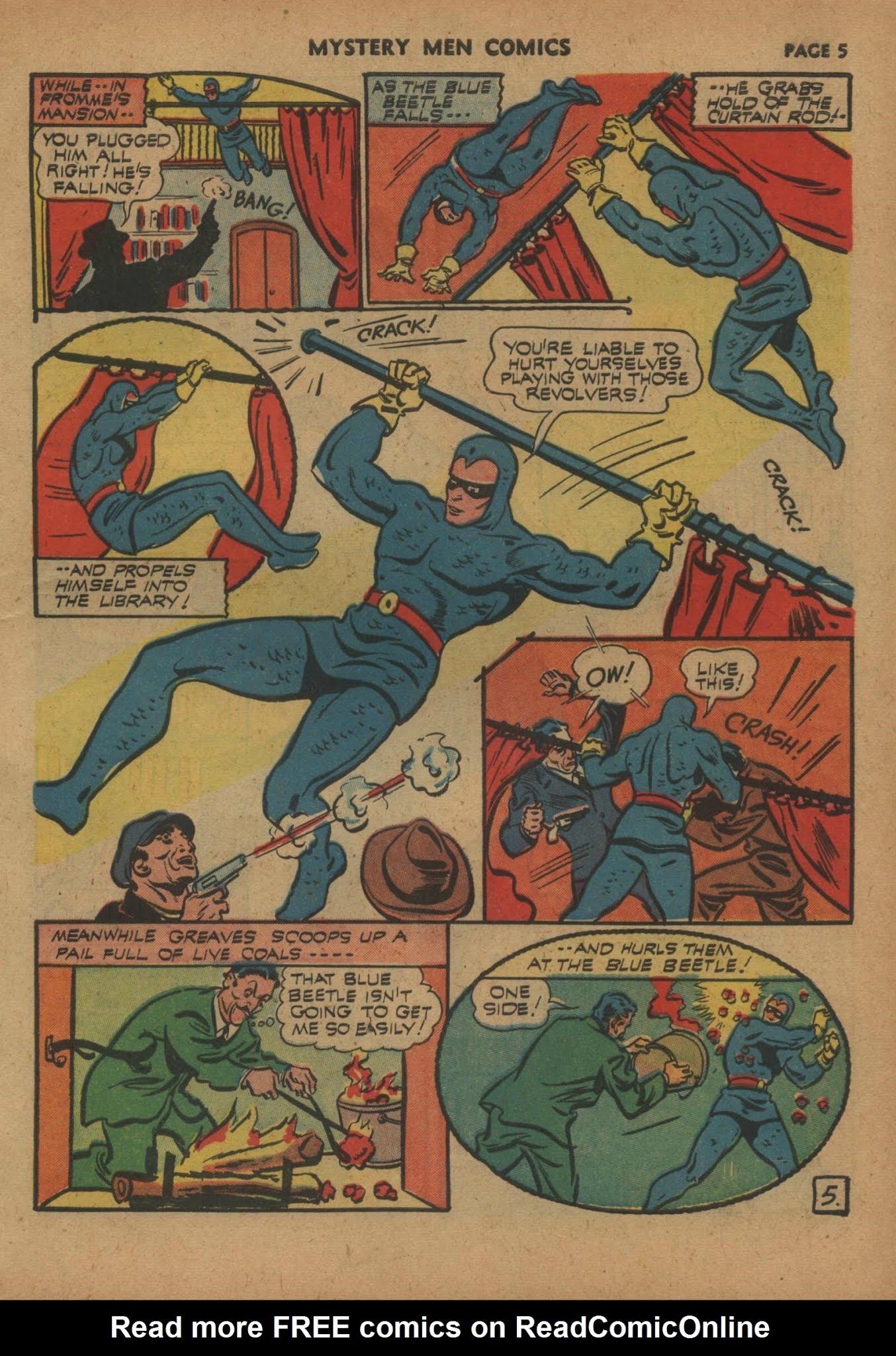 Read online Mystery Men Comics comic -  Issue #26 - 7