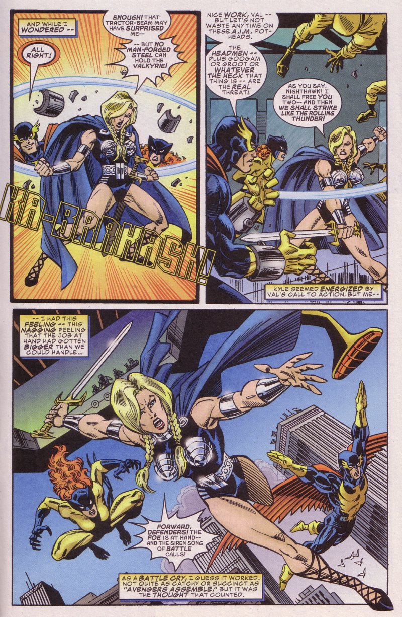 Read online Defenders (2001) comic -  Issue #9 - 18
