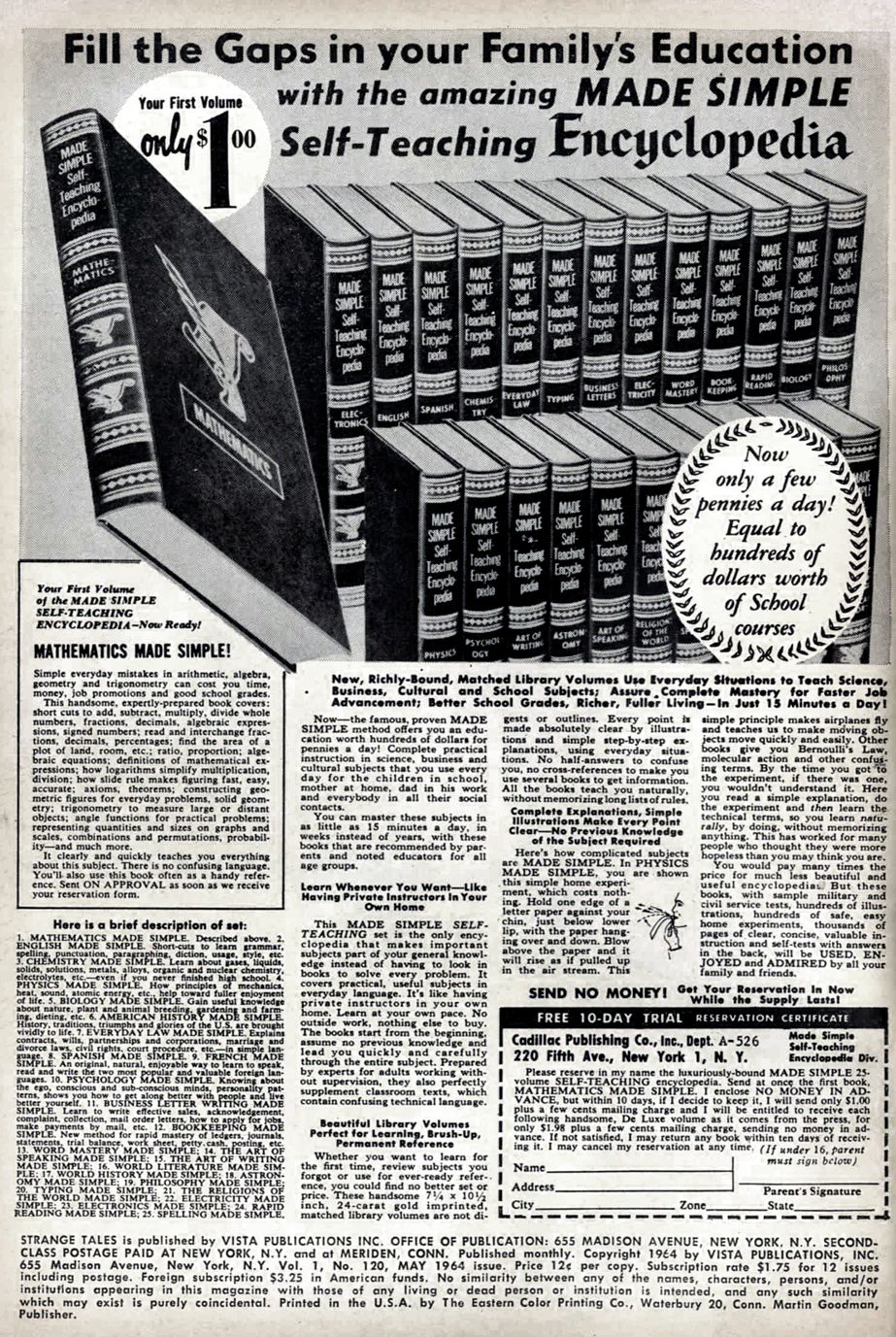 Read online Strange Tales (1951) comic -  Issue #120 - 2