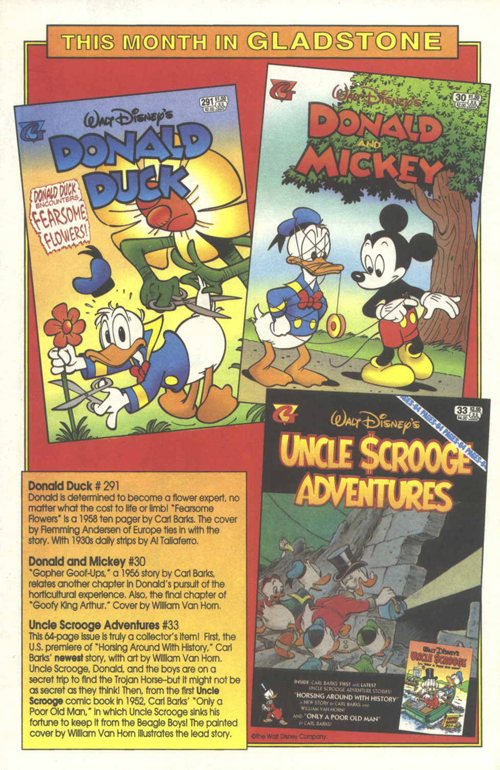 Read online Walt Disney's Donald and Mickey comic -  Issue #30 - 32