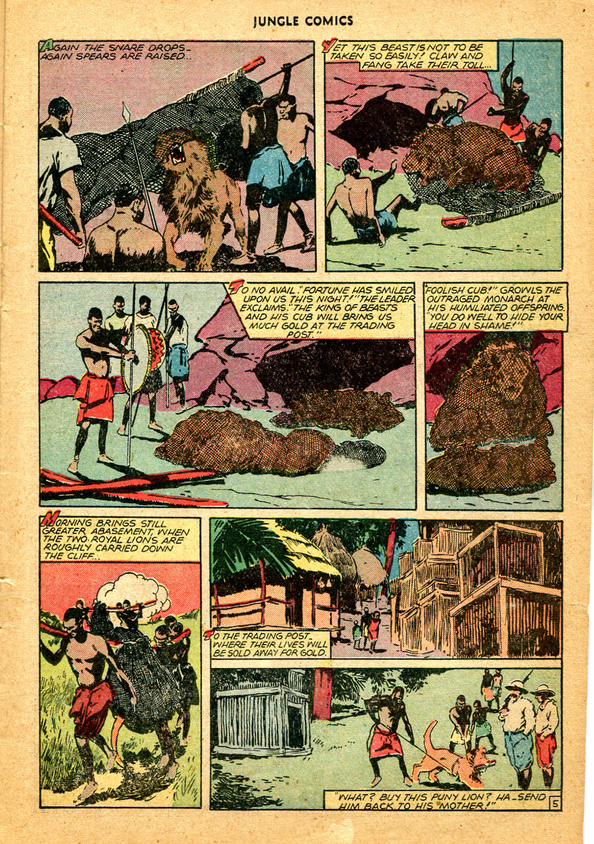 Read online Jungle Comics comic -  Issue #89 - 17