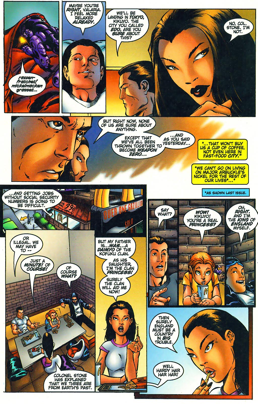 Read online Weapon Zero comic -  Issue #4 - 5