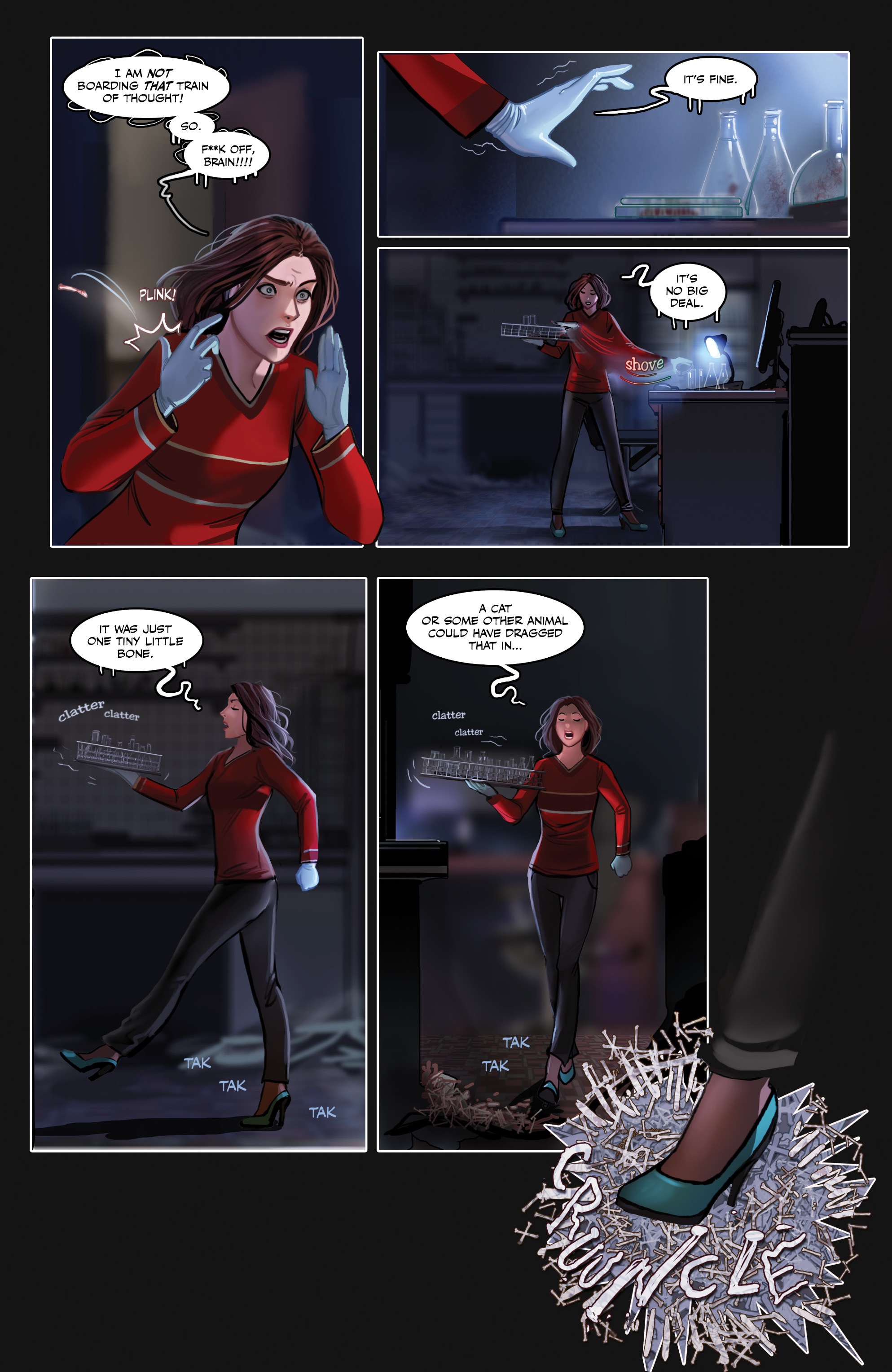 Read online Blood Stain comic -  Issue # TPB 3 - 35