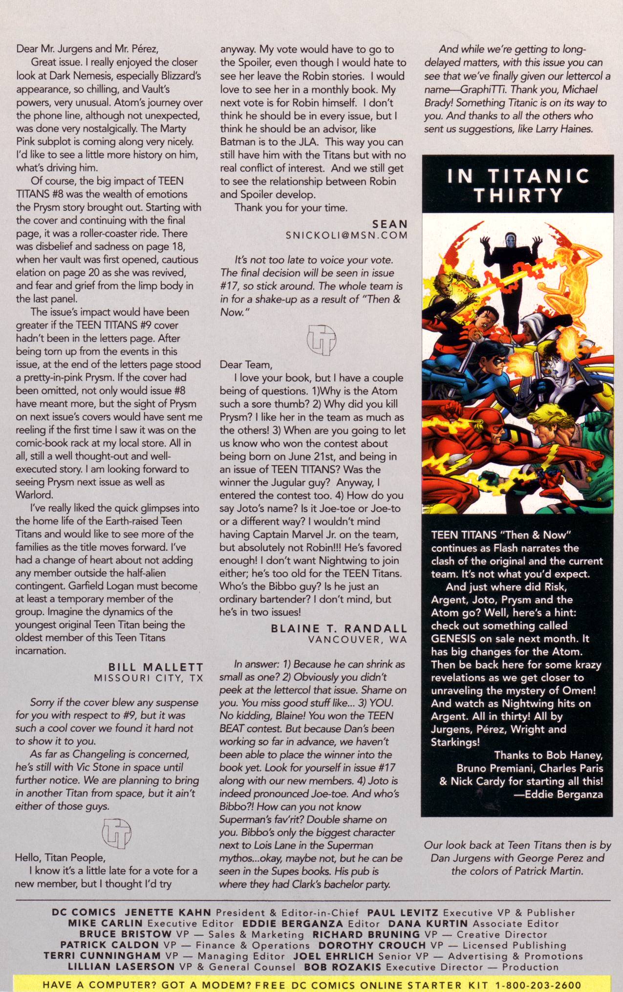 Read online Teen Titans (1996) comic -  Issue #12 - 41