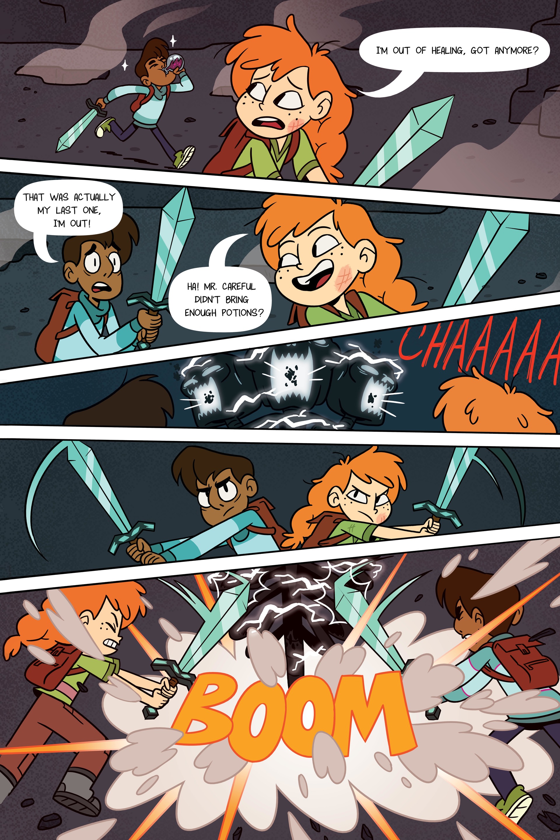 Read online Minecraft: Open World – Into the Nether comic -  Issue # TPB - 72