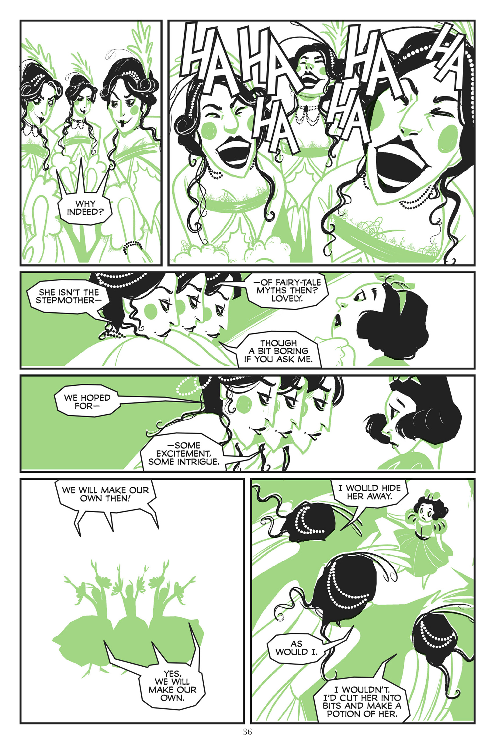 Read online Fairest of All: A Villains Graphic Novel comic -  Issue # TPB - 38