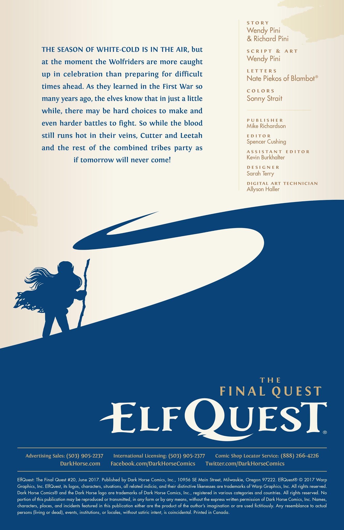 Read online ElfQuest: The Final Quest comic -  Issue #20 - 2