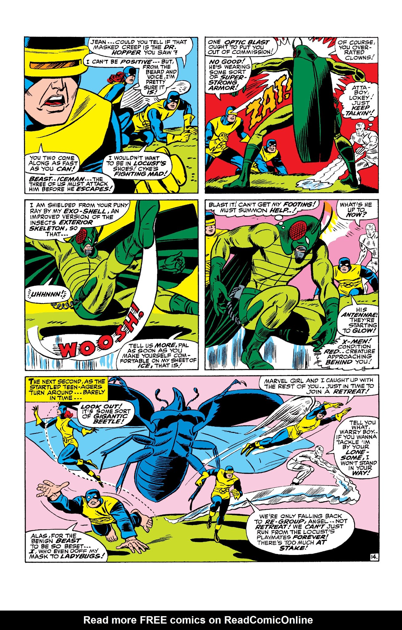 Read online Marvel Masterworks: The X-Men comic -  Issue # TPB 3 (Part 1) - 59
