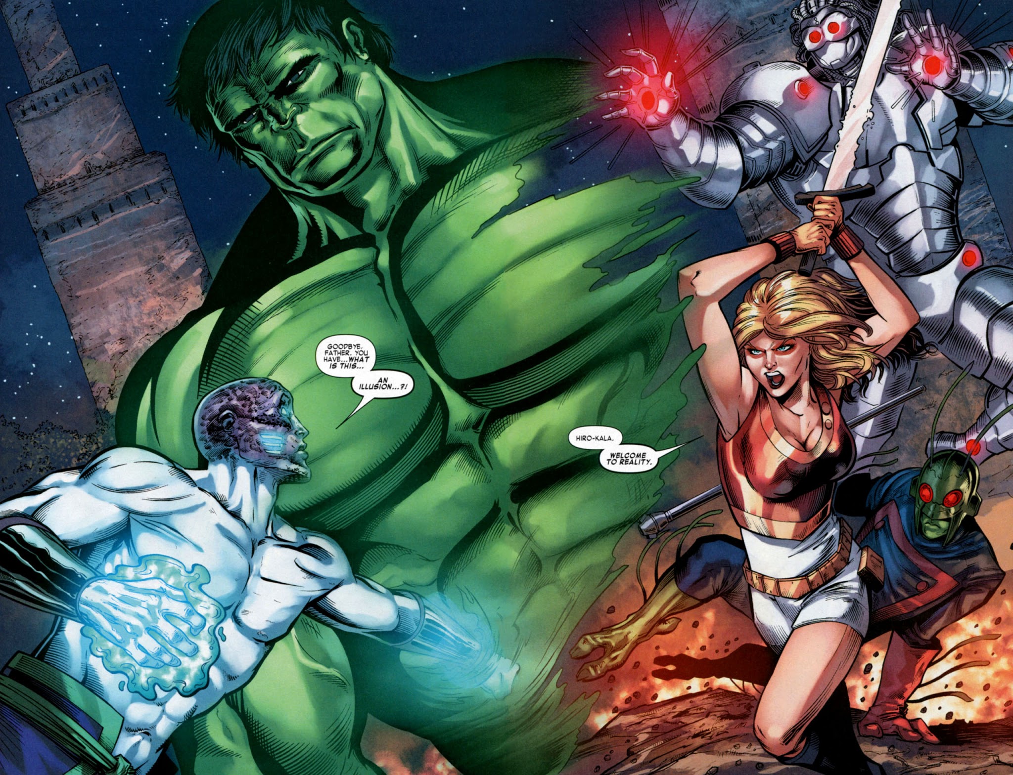 Read online Incredible Hulks: Enigma Force comic -  Issue #3 - 8