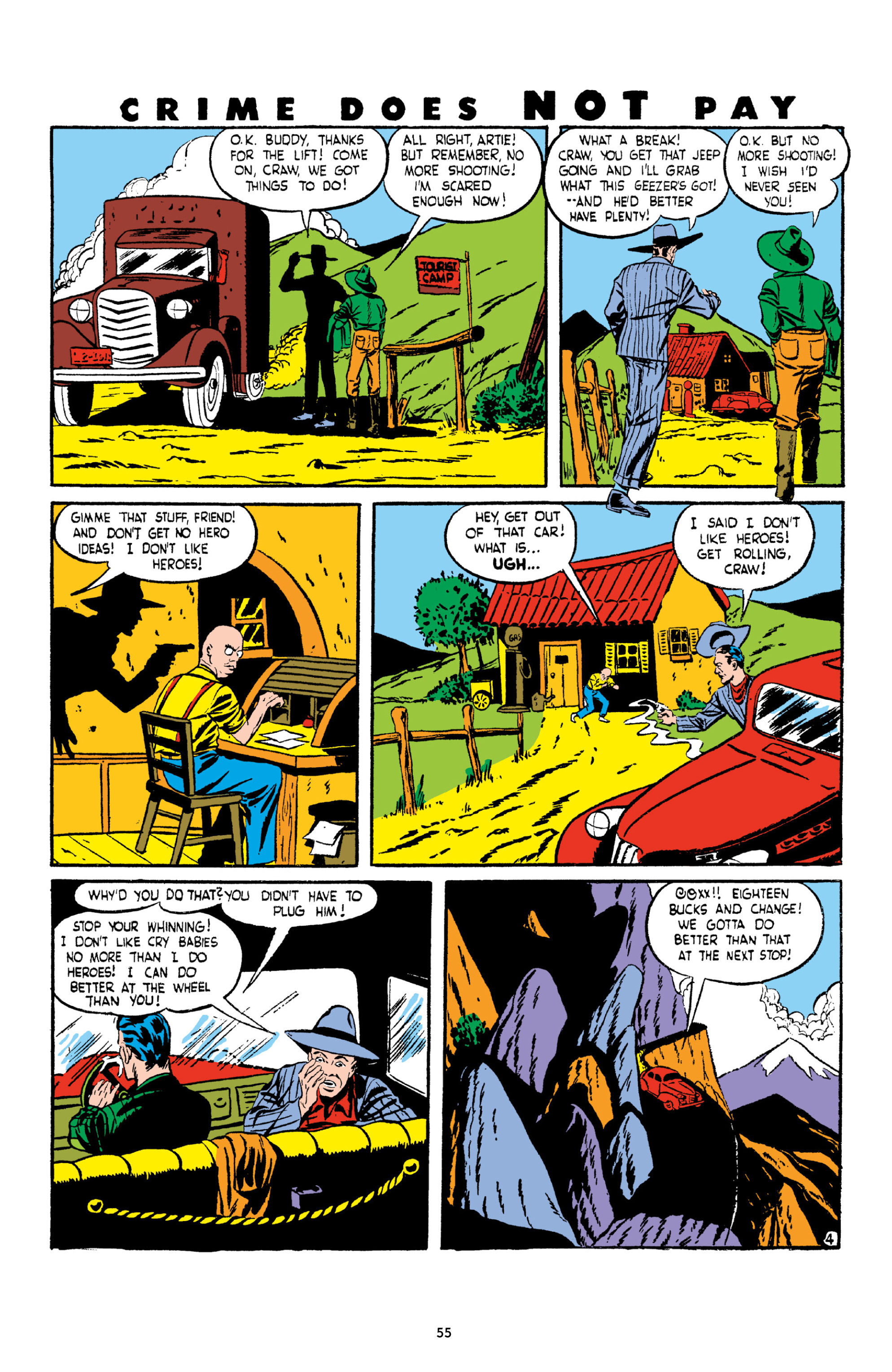 Read online Crime Does Not Pay Archives comic -  Issue # TPB 3 (Part 1) - 55