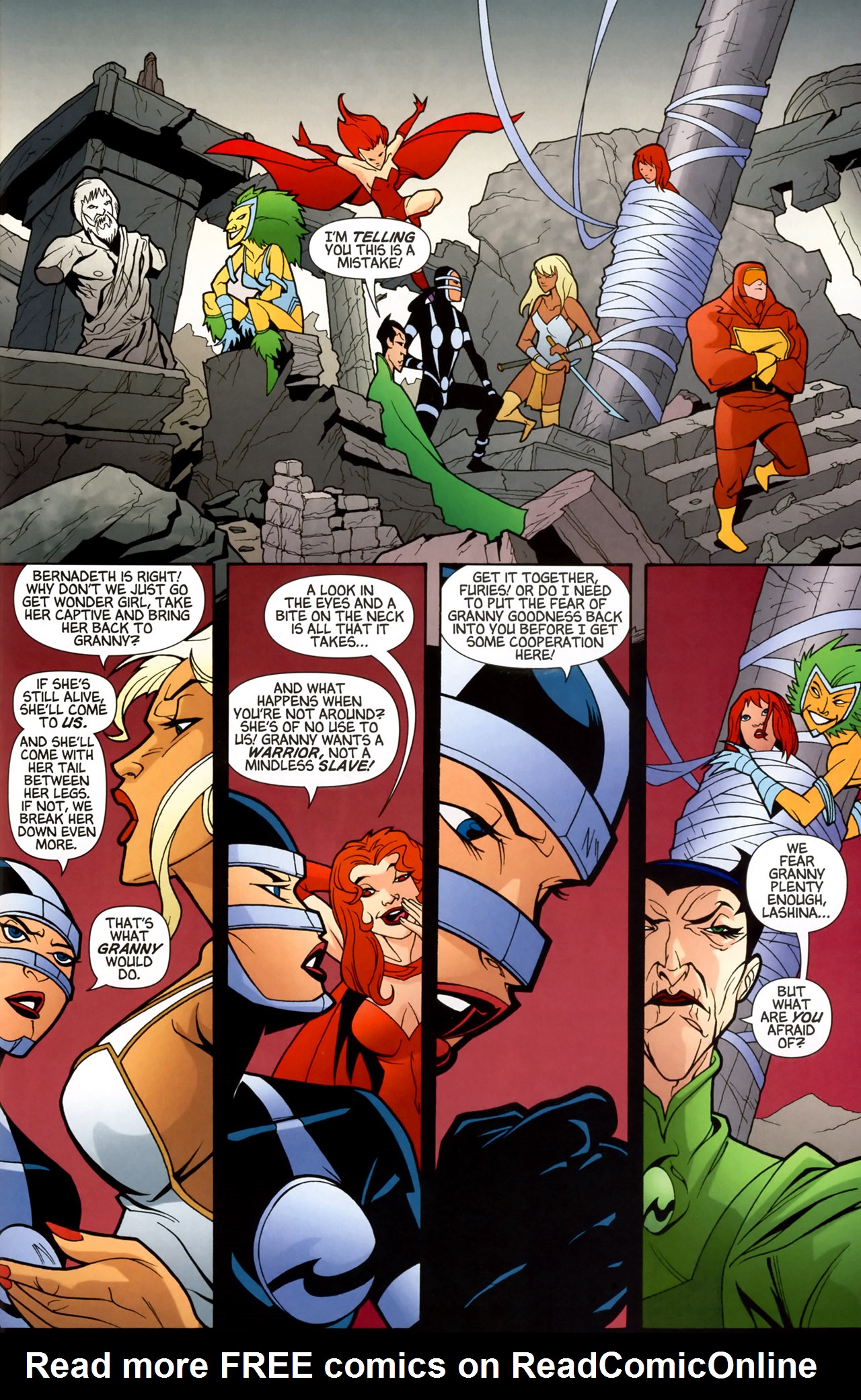 Read online Wonder Girl (2007) comic -  Issue #4 - 18