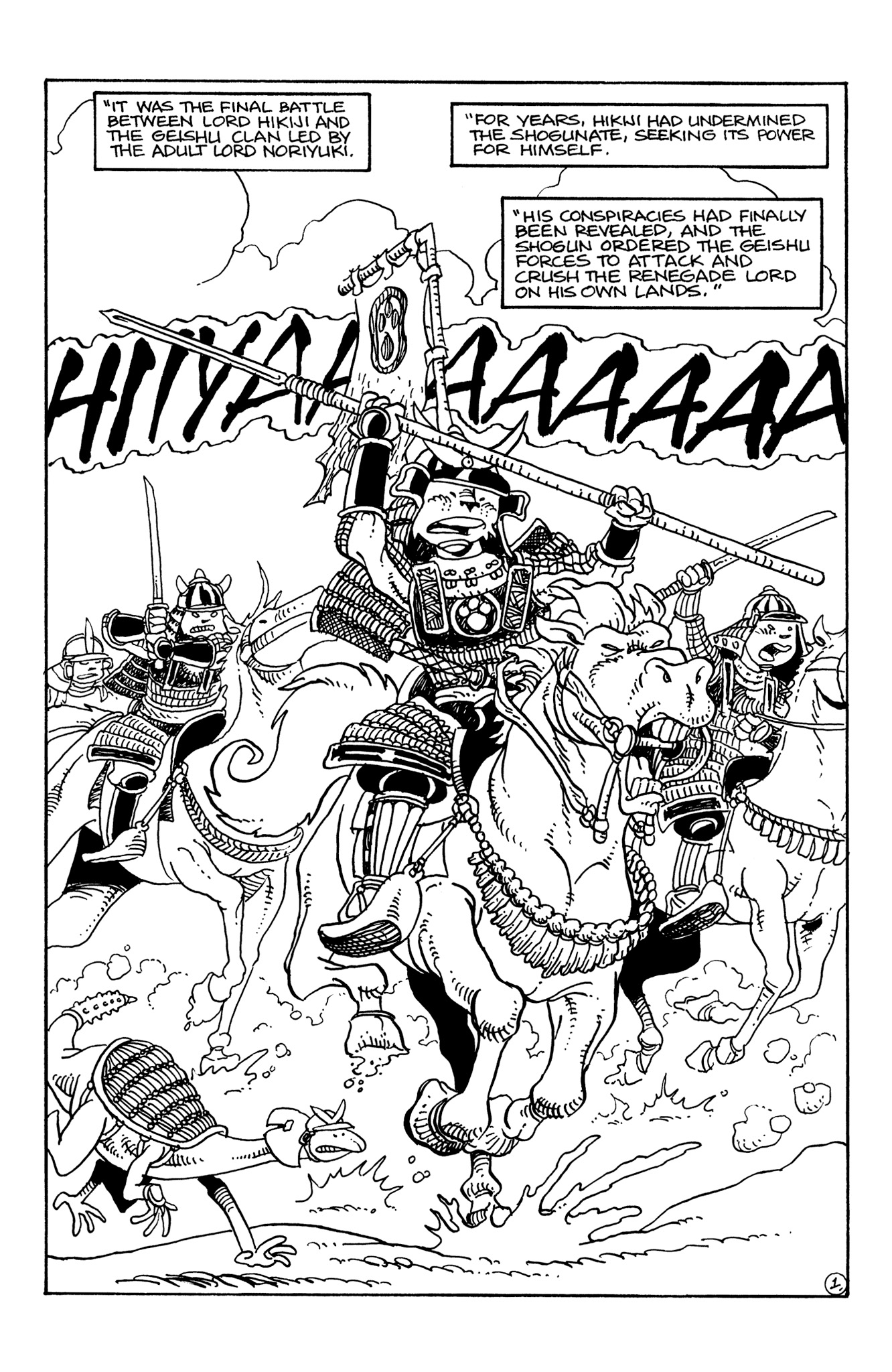 Read online Usagi Yojimbo: Senso comic -  Issue #1 - 3