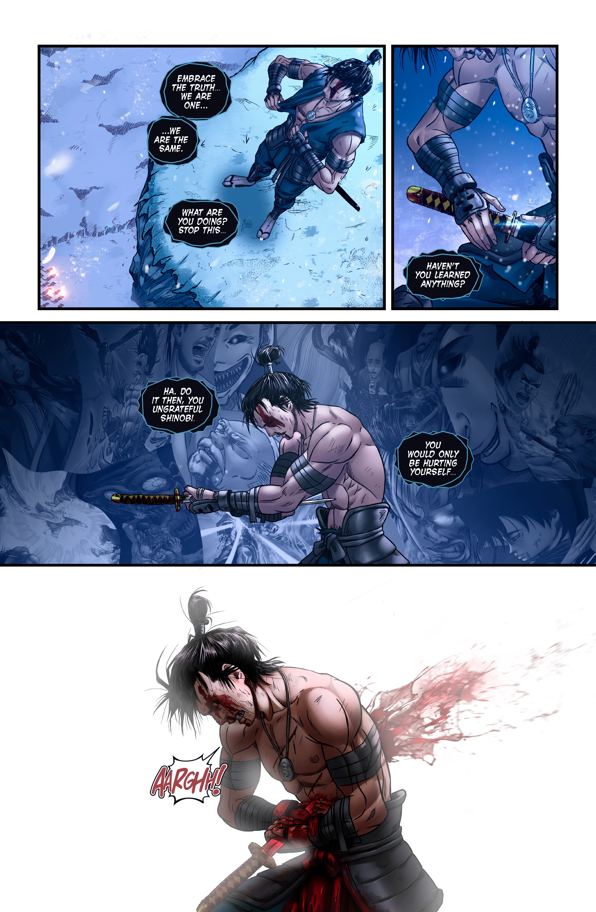 Read online Honor and Curse comic -  Issue #6 - 18