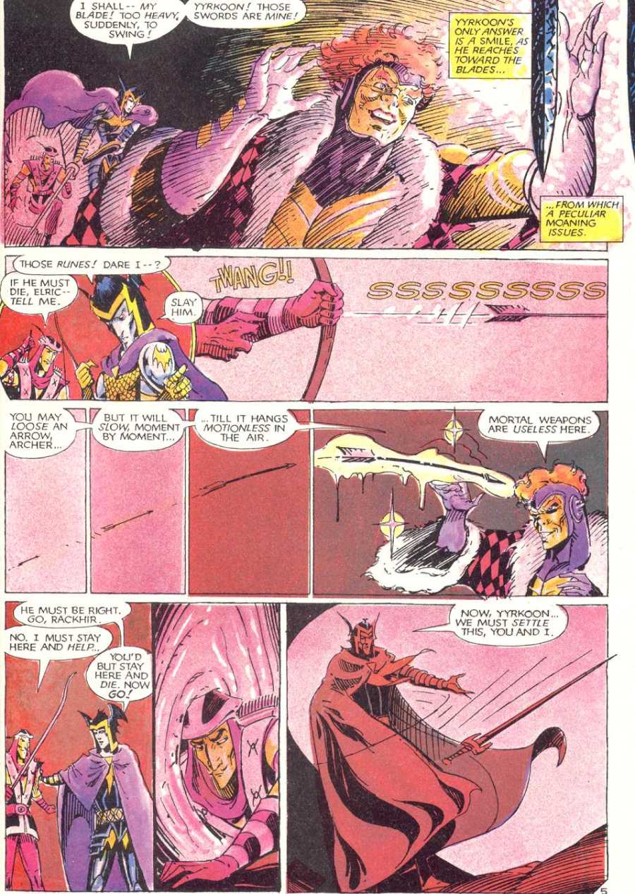 Read online Elric (1983) comic -  Issue #6 - 6