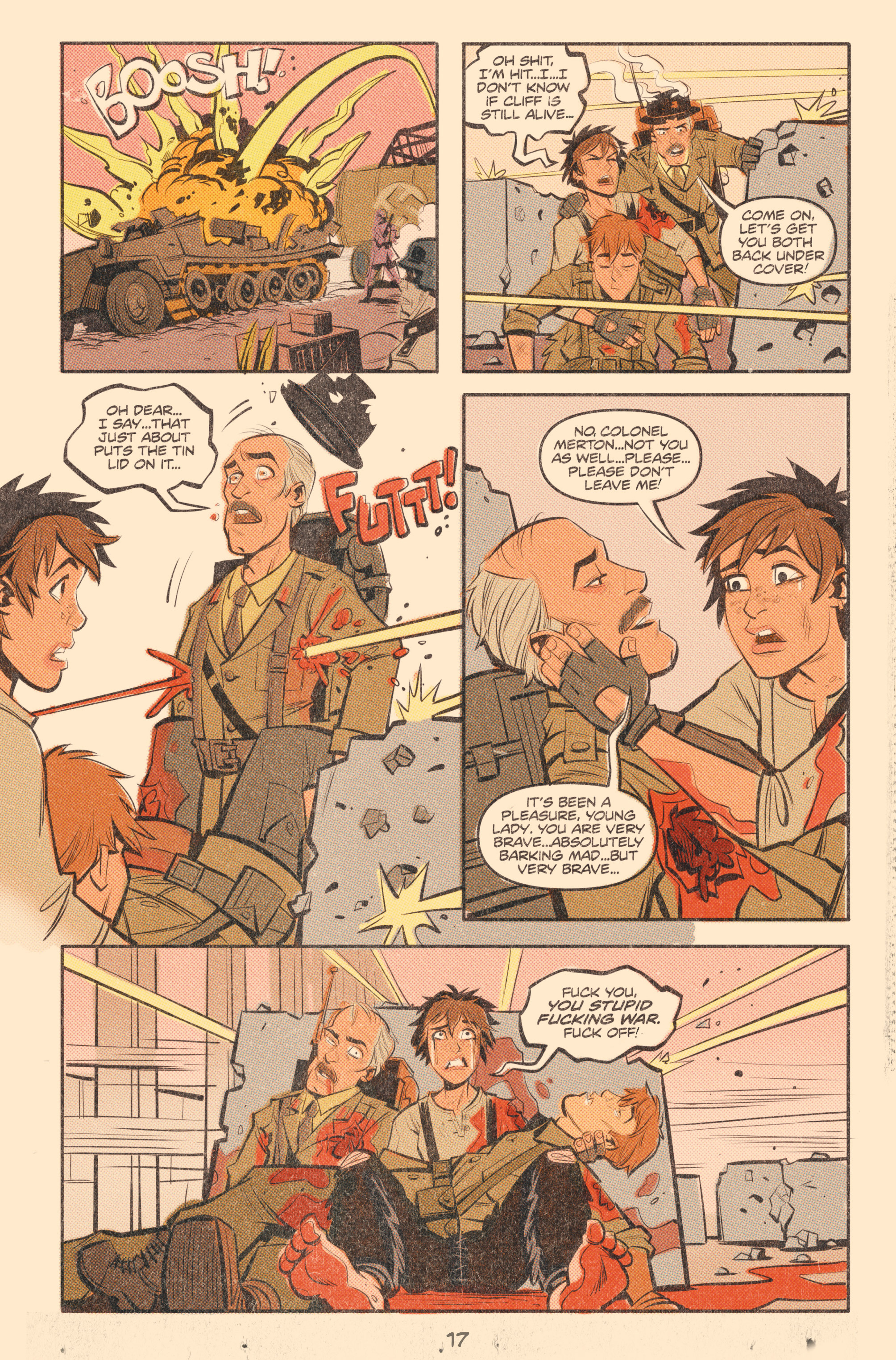 Read online Tank Girl: World War Tank Girl comic -  Issue #2 - 19