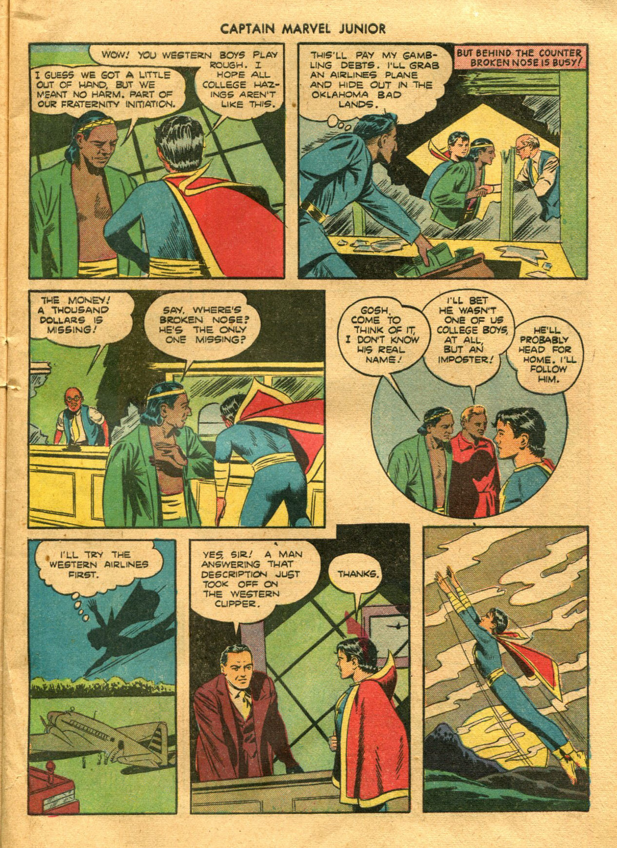 Read online Captain Marvel, Jr. comic -  Issue #20 - 11