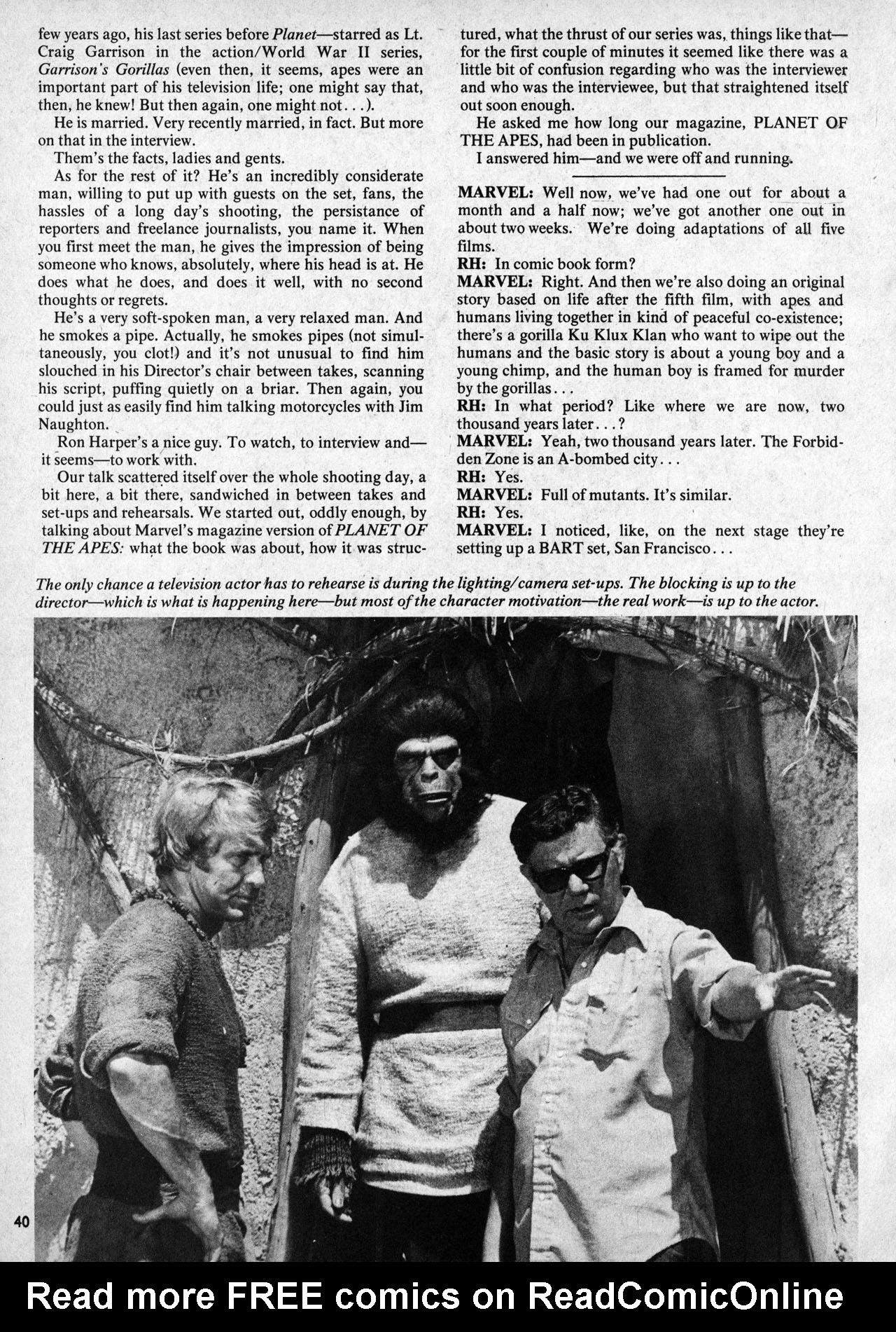 Read online Planet of the Apes comic -  Issue #4 - 37