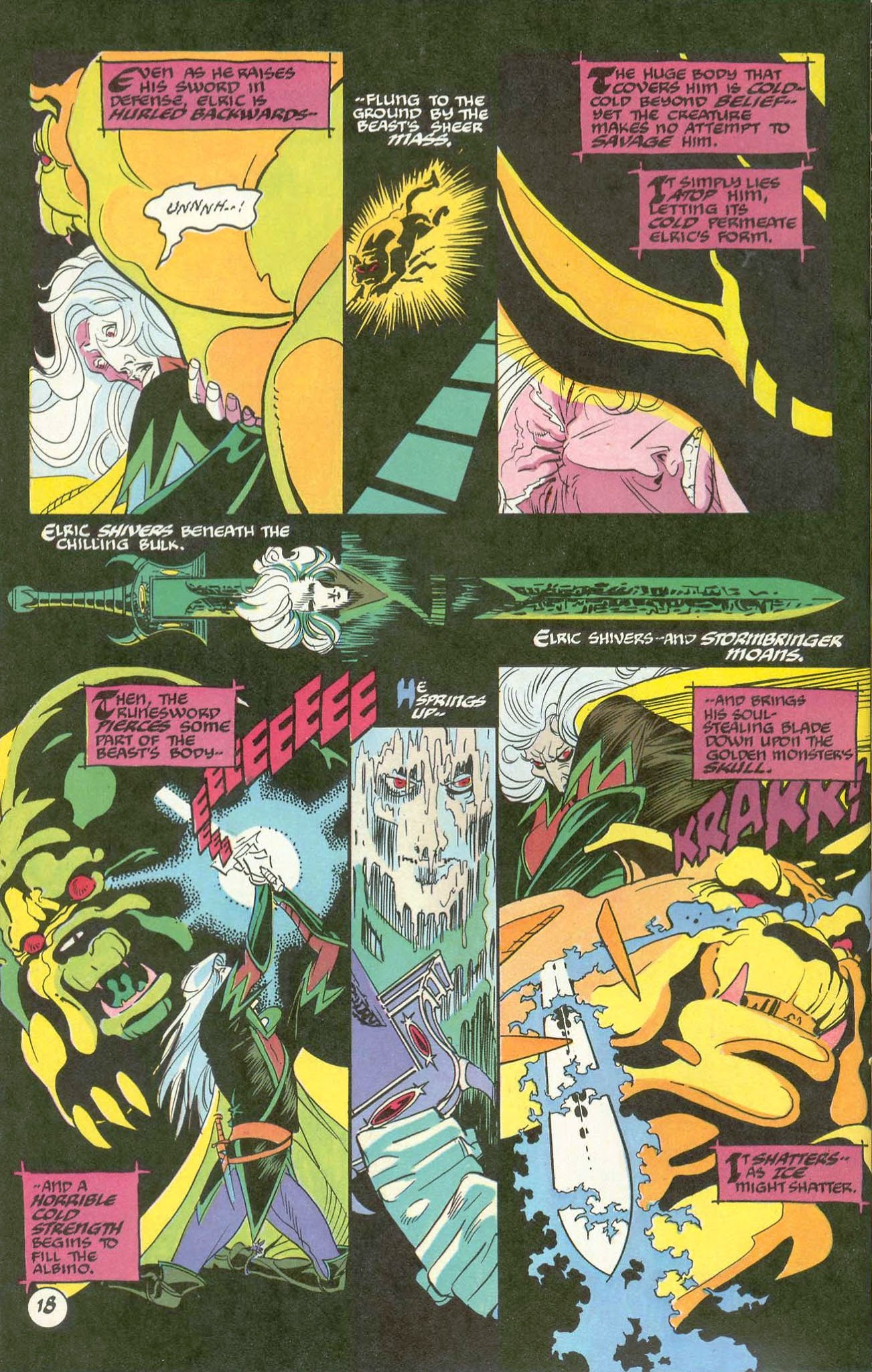 Read online Elric: Weird of the White Wolf comic -  Issue #4 - 20