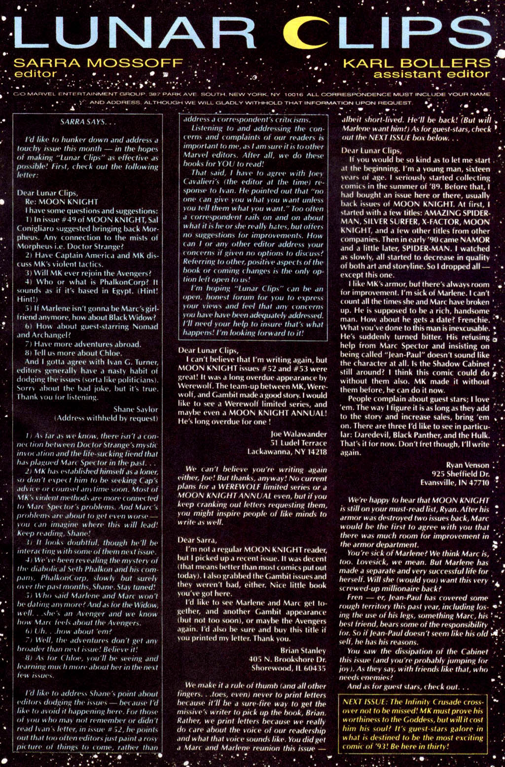 Read online Marc Spector: Moon Knight comic -  Issue #56 - 24