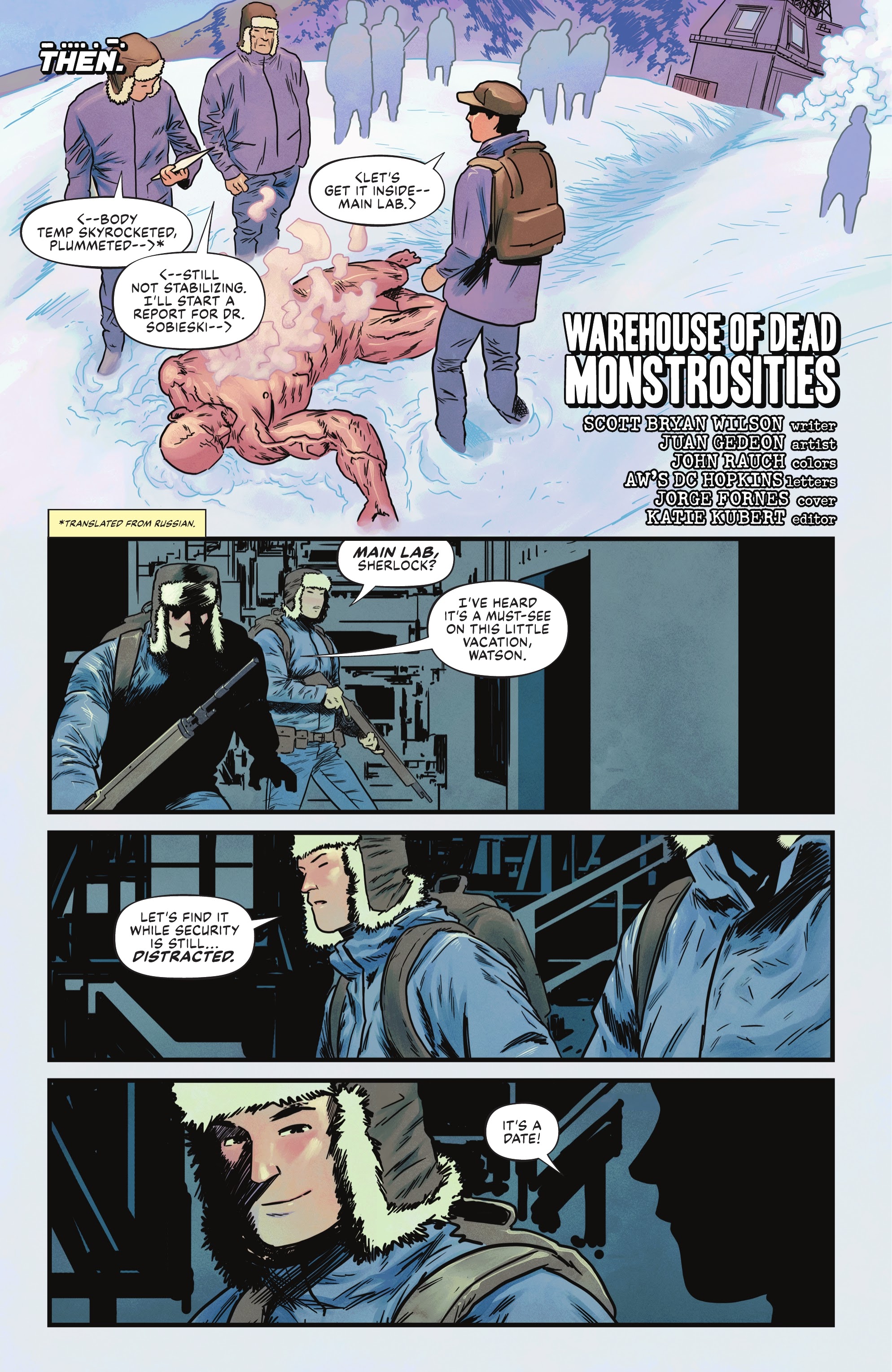 Read online Pennyworth comic -  Issue #2 - 3