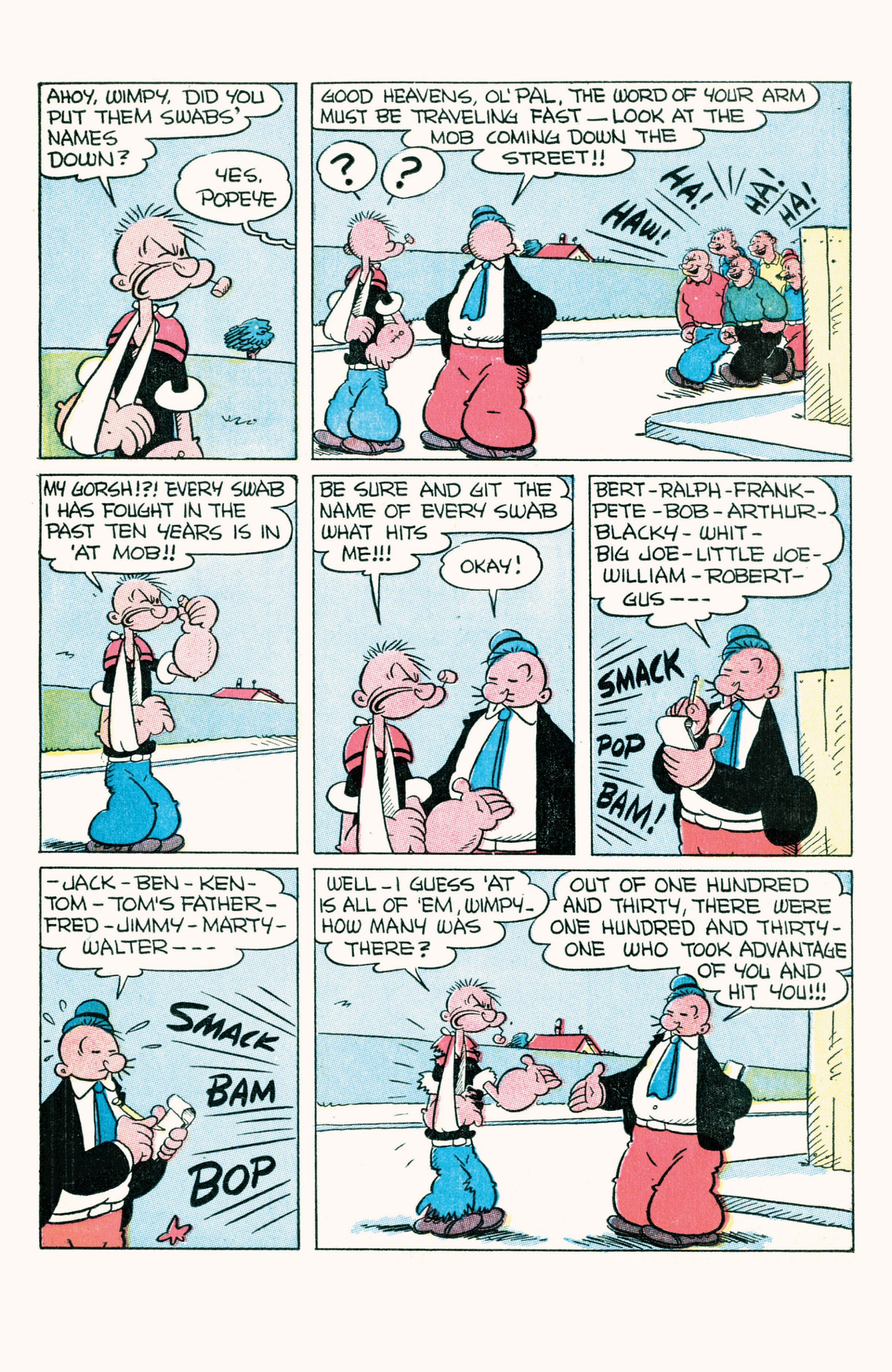 Read online Classic Popeye comic -  Issue #7 - 23