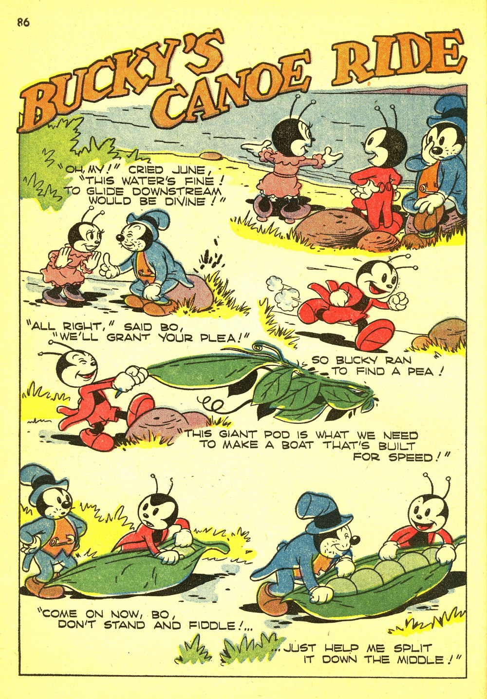 Read online Walt Disney's Silly Symphonies comic -  Issue #5 - 88