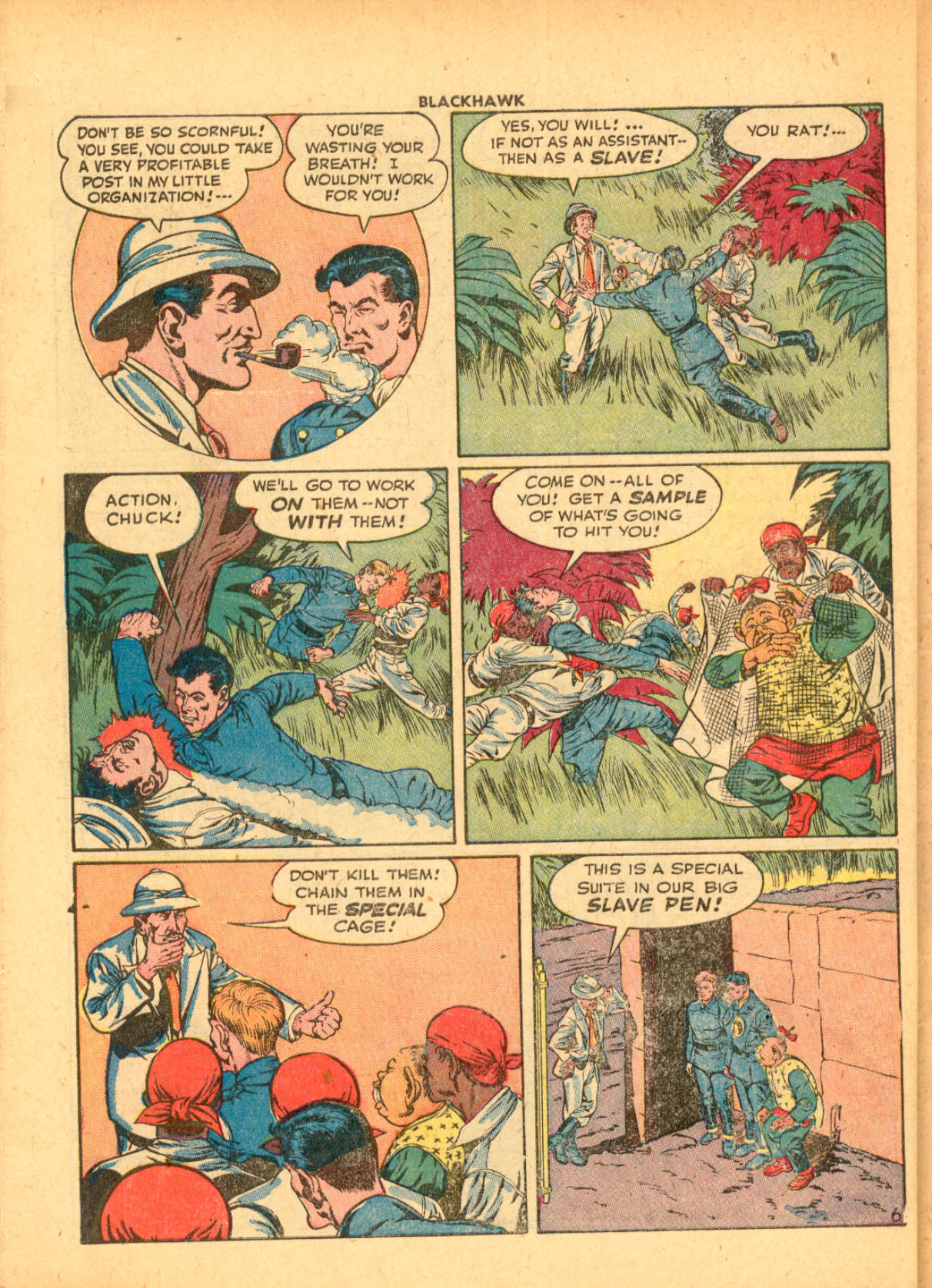 Read online Blackhawk (1957) comic -  Issue #10 - 42