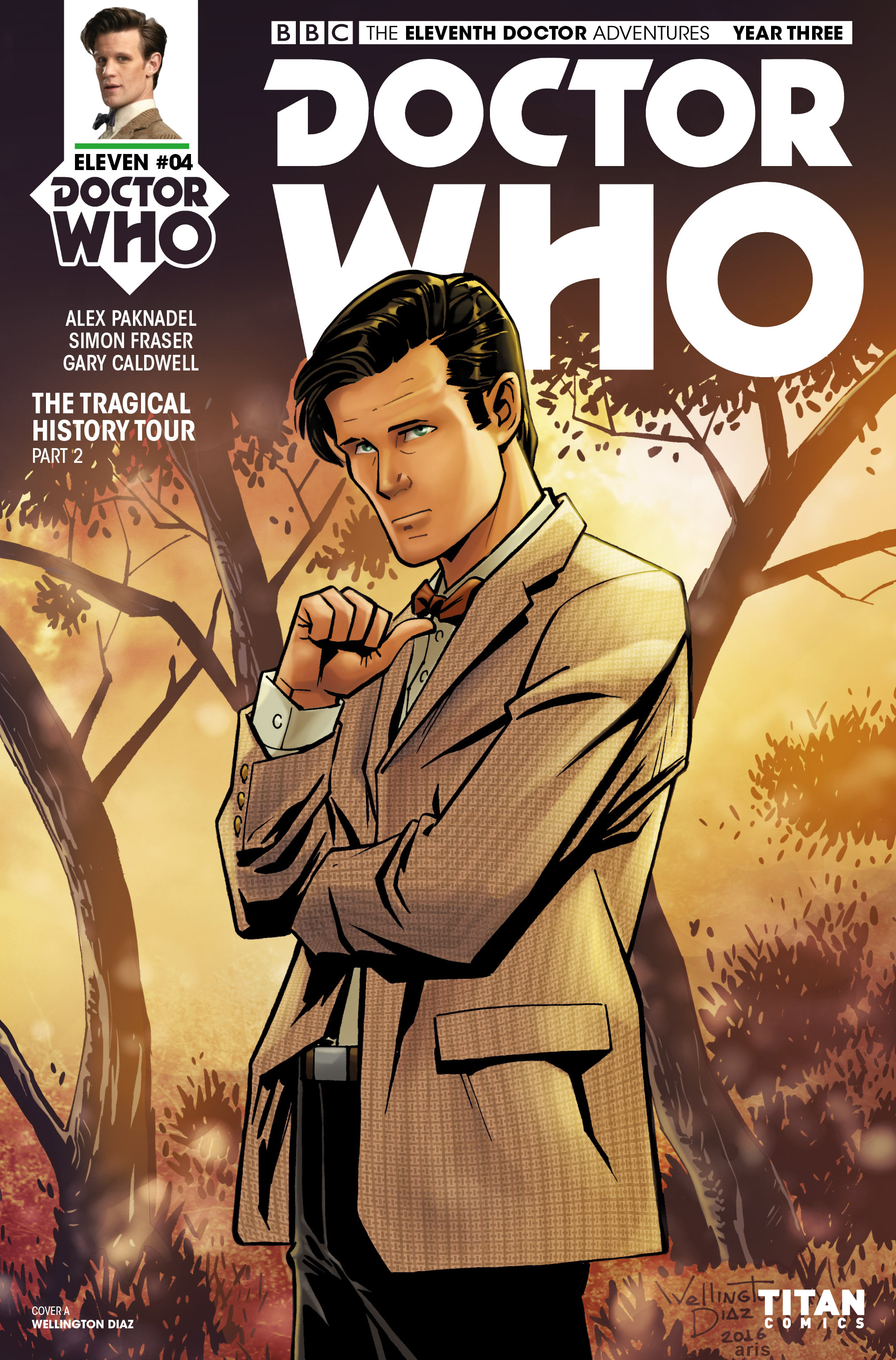 Read online Doctor Who: The Eleventh Doctor Year Three comic -  Issue #4 - 1