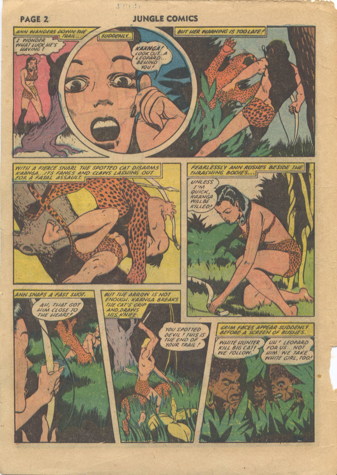 Read online Jungle Comics comic -  Issue #34 - 4