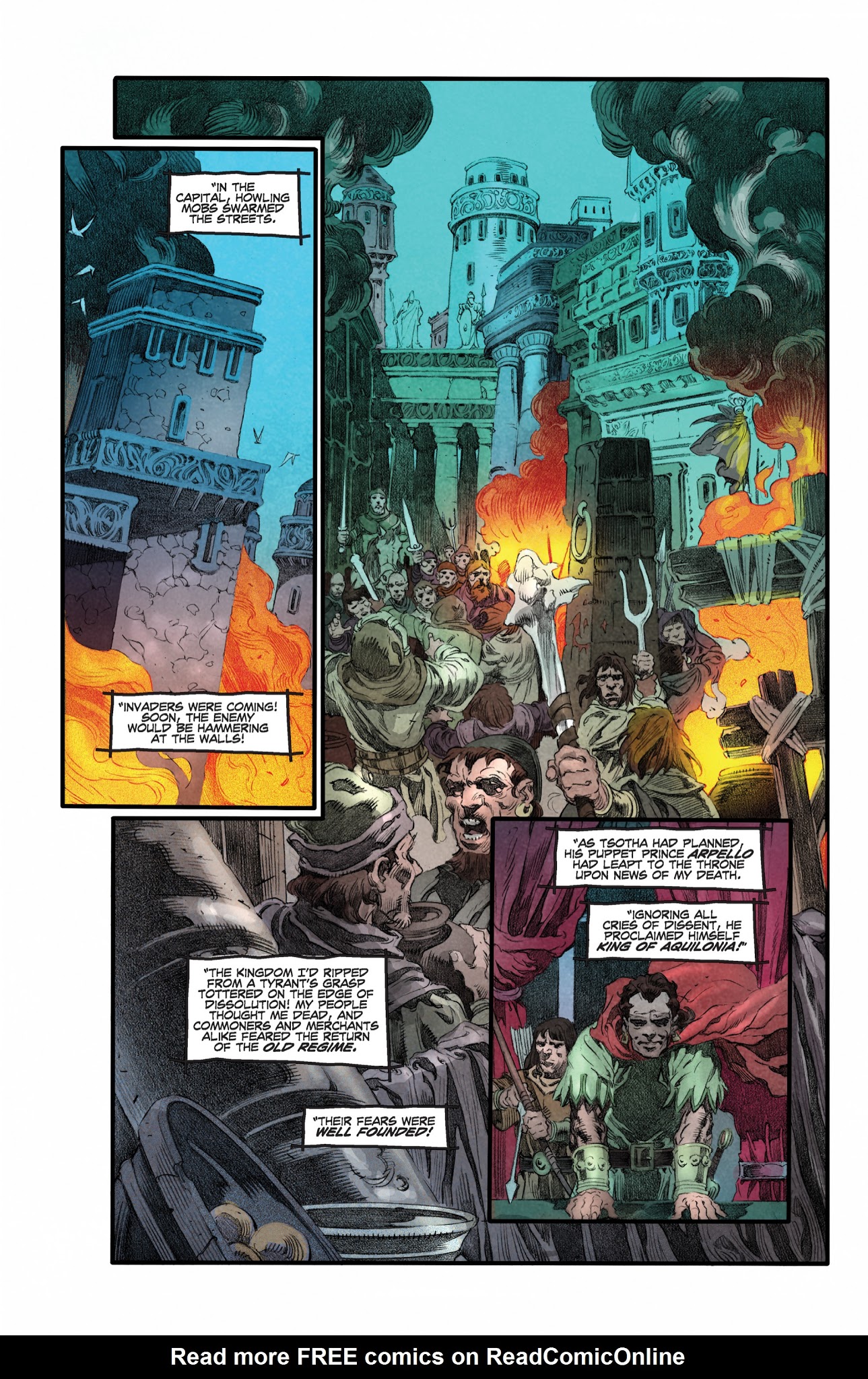 Read online King Conan: The Scarlet Citadel comic -  Issue # TPB - 85