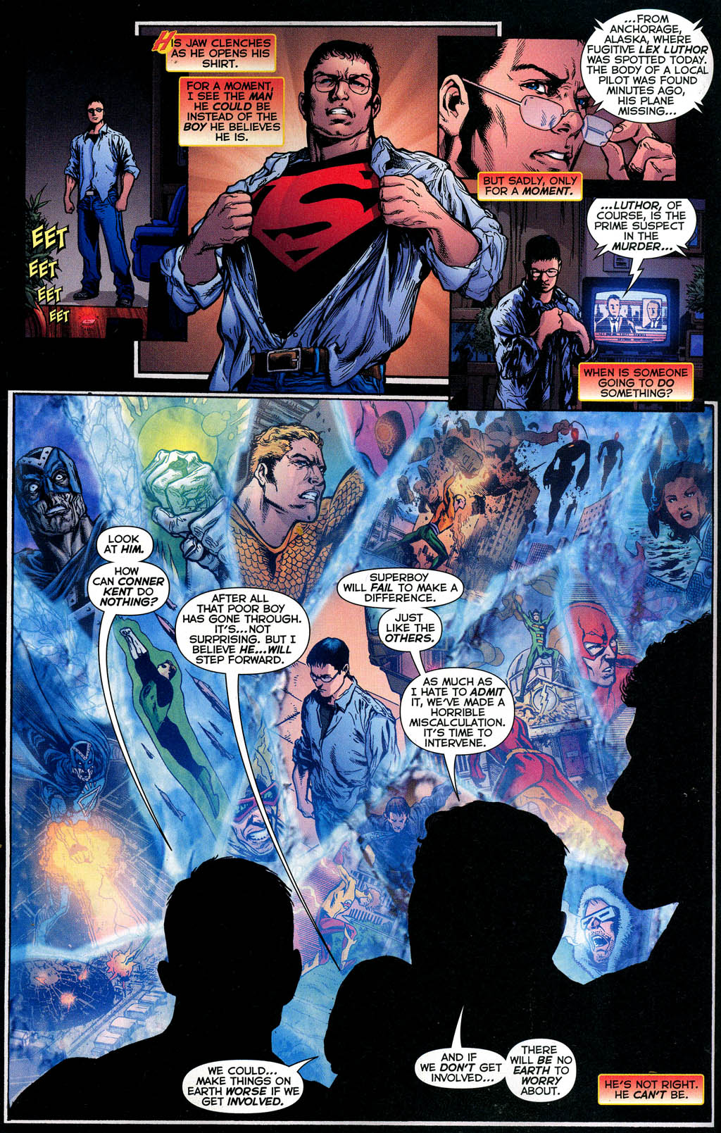 Read online Infinite Crisis (2005) comic -  Issue #1 - 5