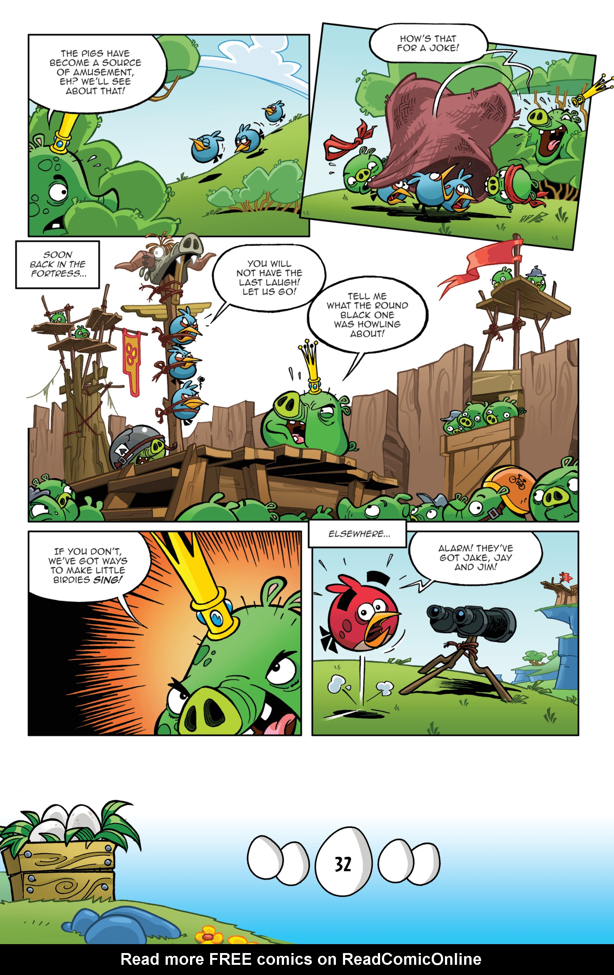 Read online Angry Birds Comics Vol. 4: Fly Off The Handle comic -  Issue # Full - 33