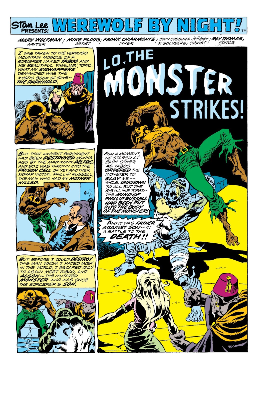 Werewolf By Night: The Complete Collection issue TPB 1 (Part 4) - Page 66