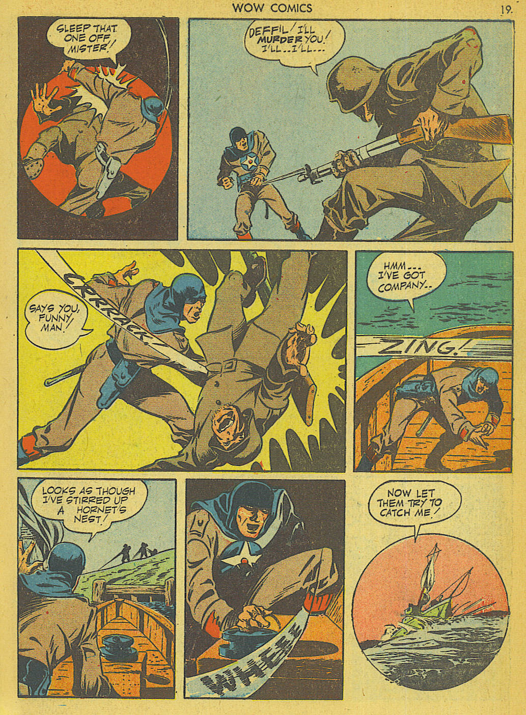 Read online Wow Comics comic -  Issue #6 - 19