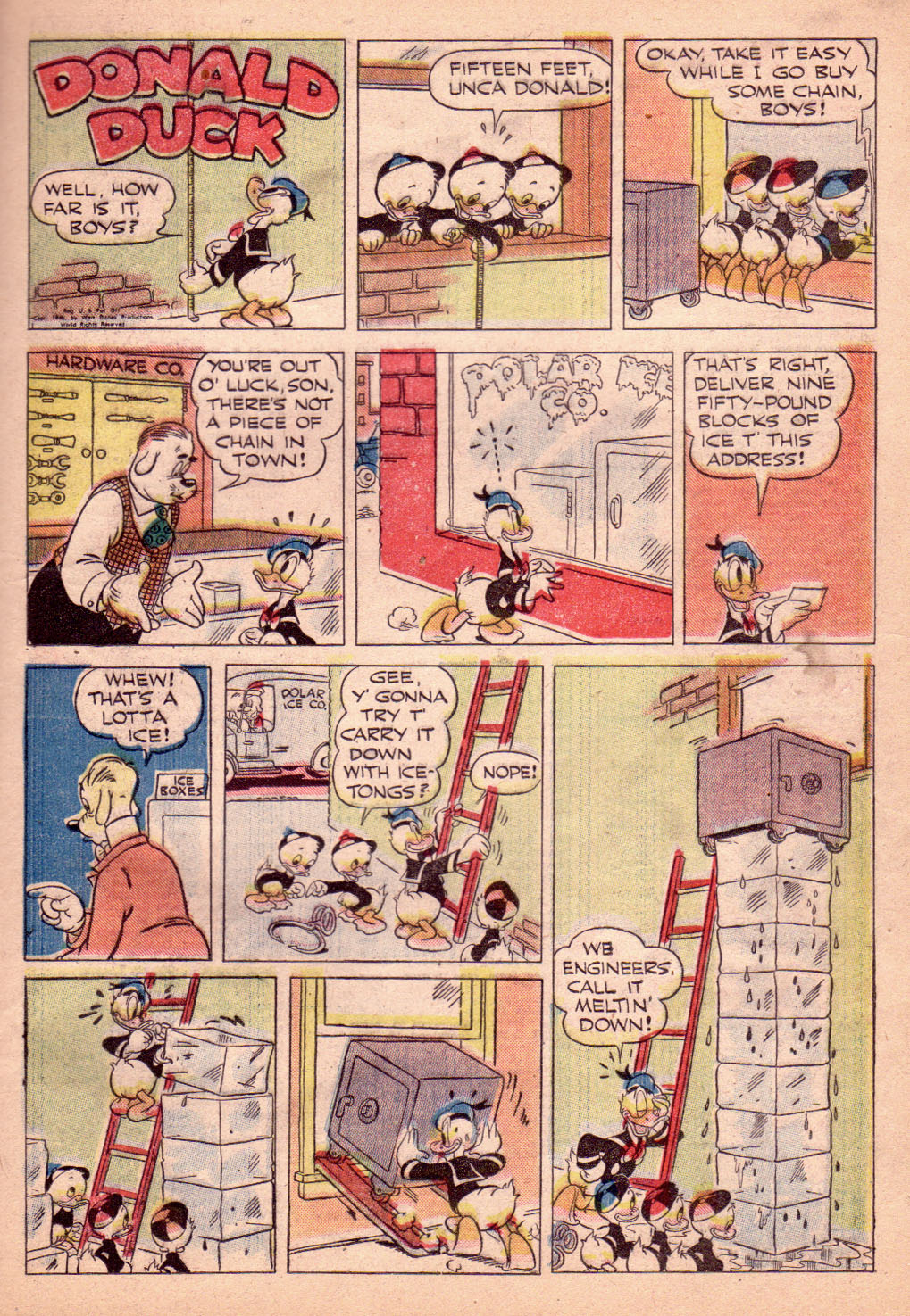 Read online Walt Disney's Comics and Stories comic -  Issue #69 - 37