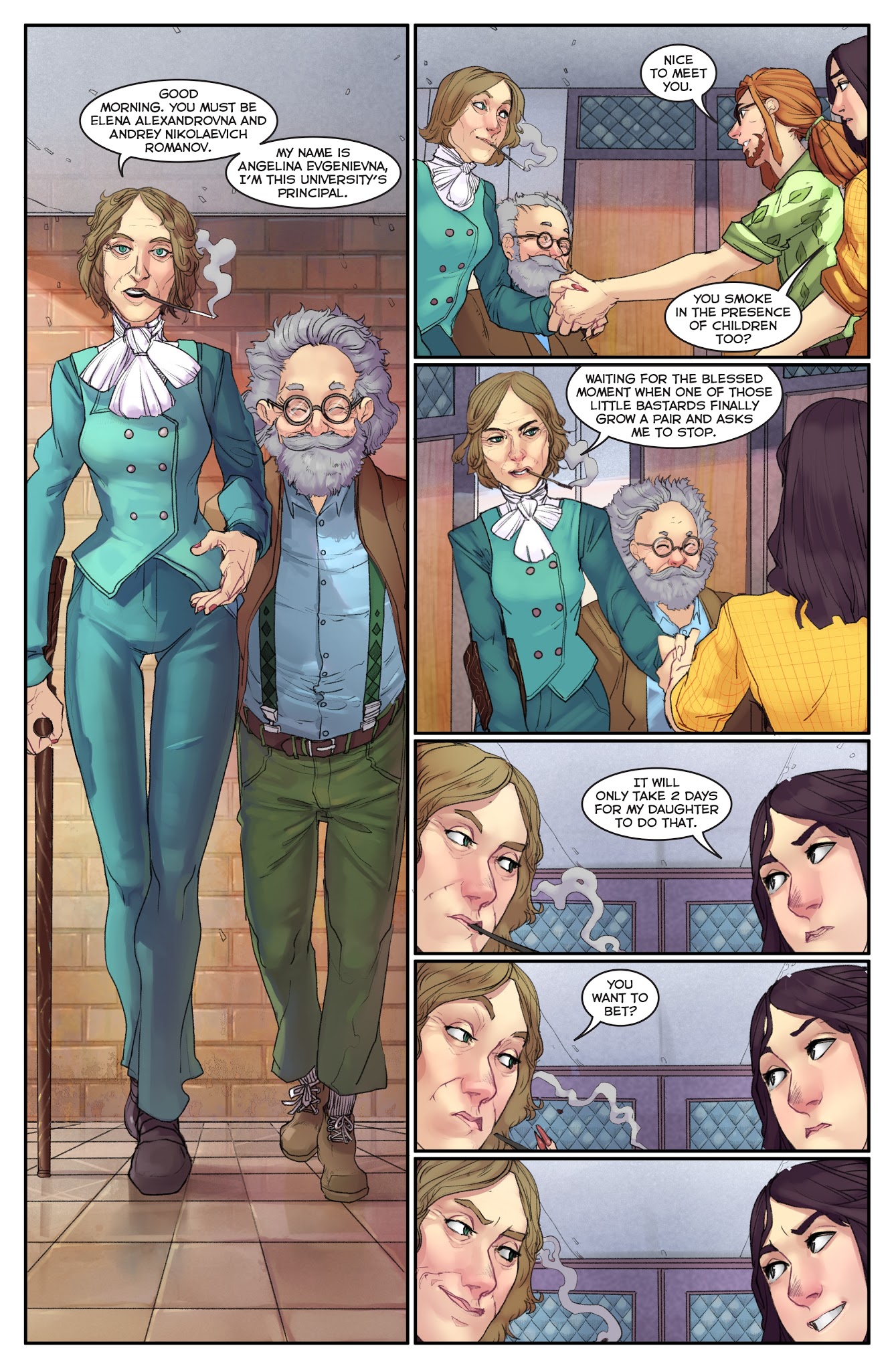 Read online Exlibrium comic -  Issue #9 - 11