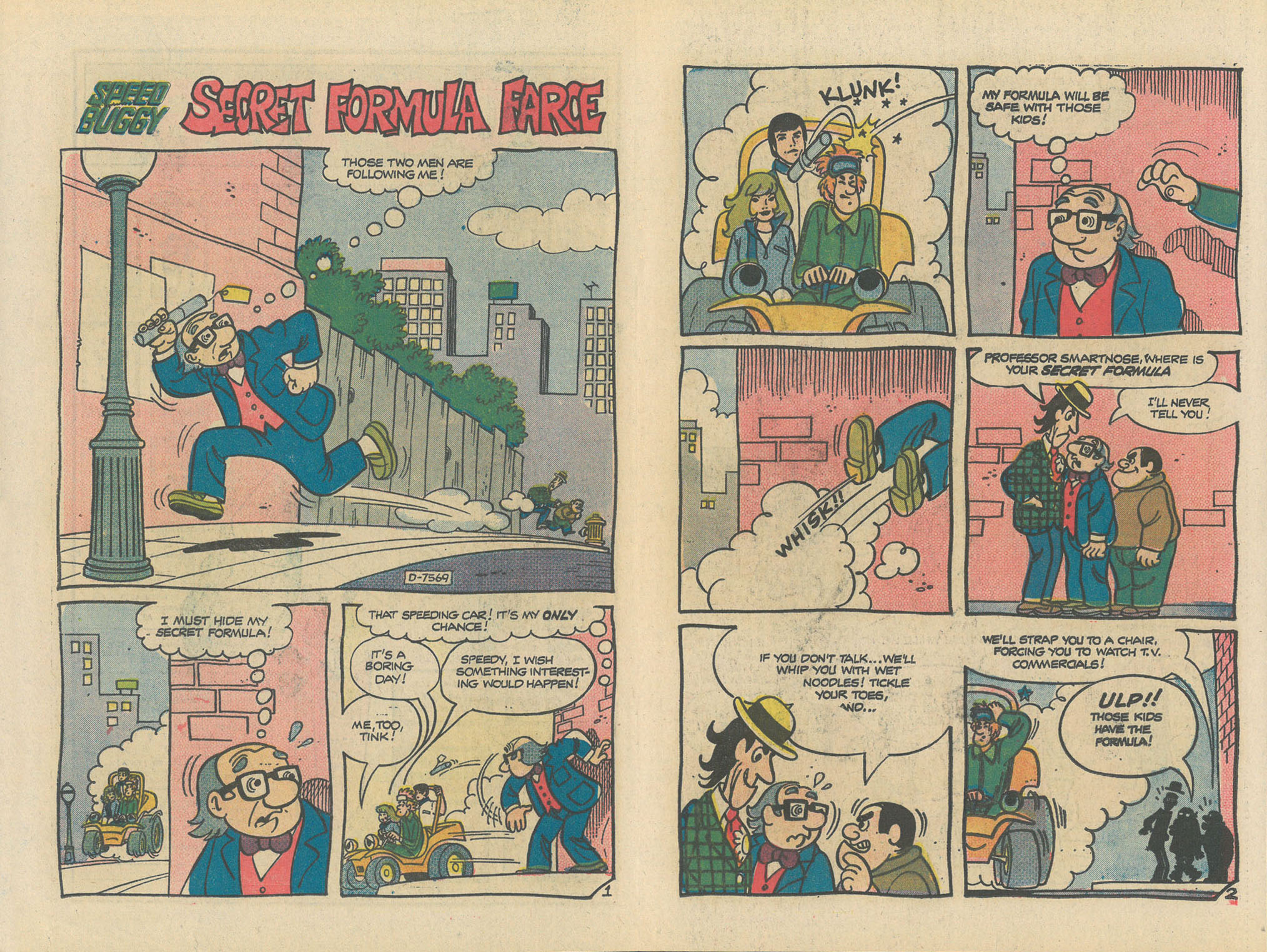 Read online Speed Buggy comic -  Issue #7 - 18