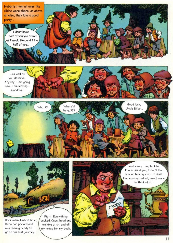 Read online El Señor de los Anillos comic -  Issue #1 - 6