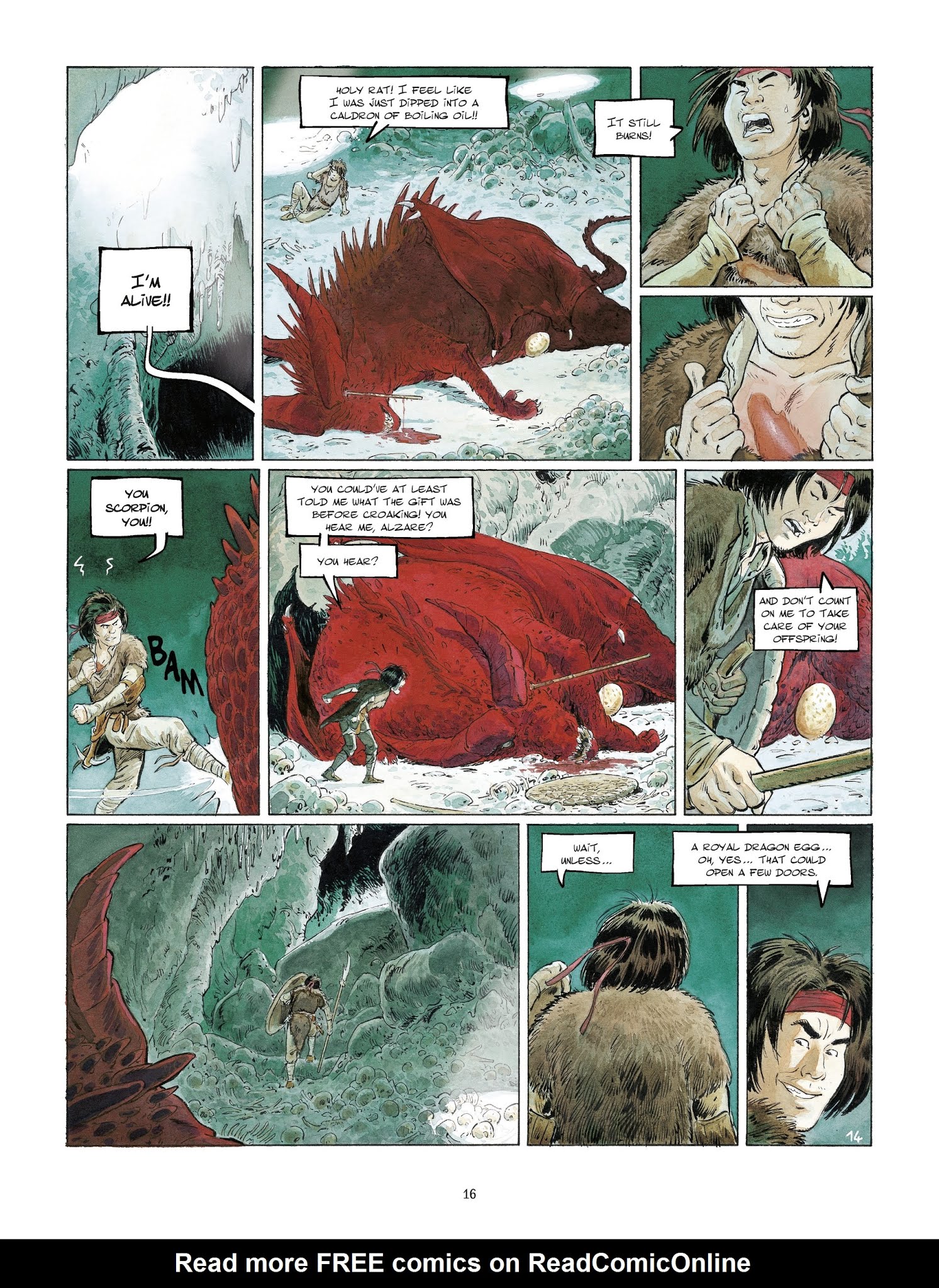 Read online White Claw comic -  Issue #1 - 16