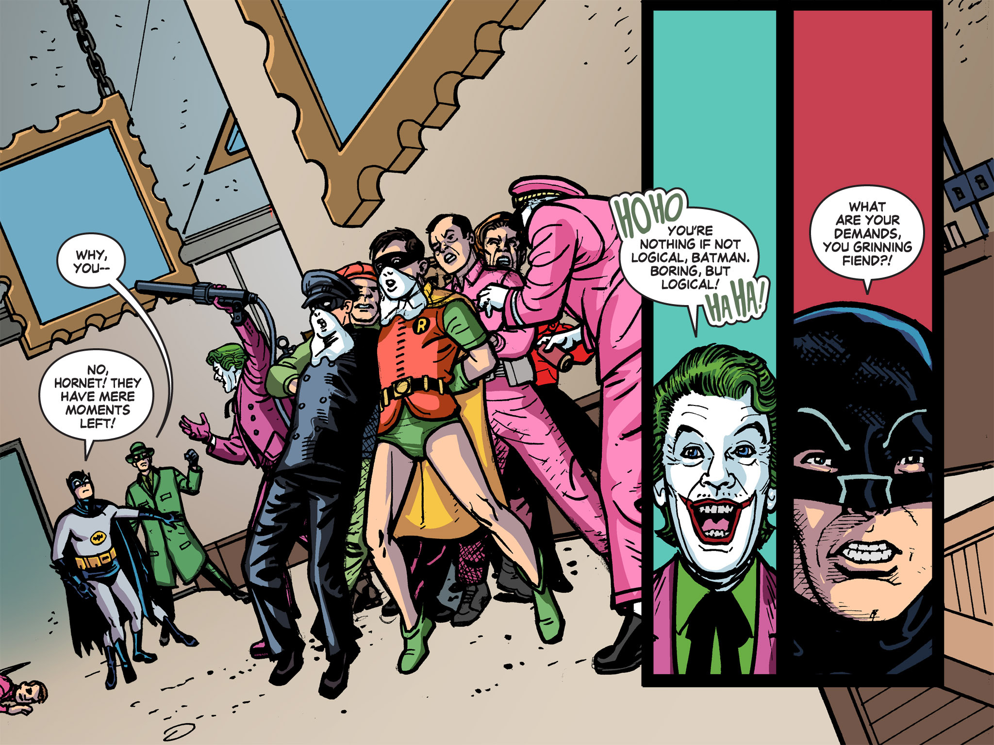 Read online Batman '66 Meets the Green Hornet [II] comic -  Issue #5 - 5